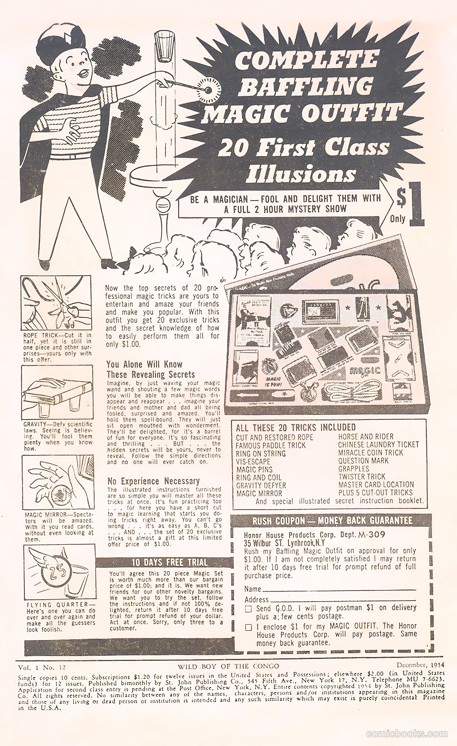 Wild Boy of the Congo #12 (1954) — page 2 of 36