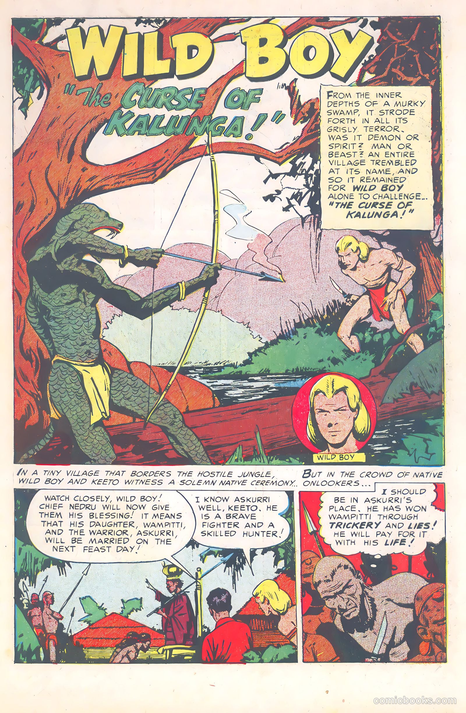 Wild Boy of the Congo #12 (1954) — page 3 of 36