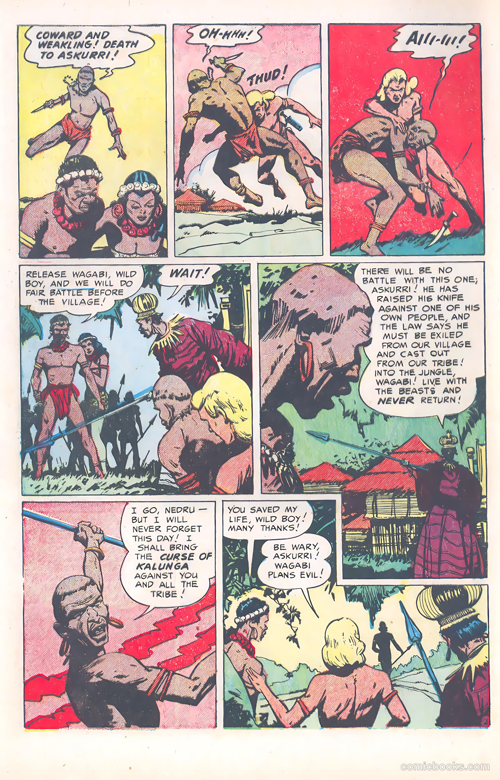 Wild Boy of the Congo #12 (1954) — page 4 of 36