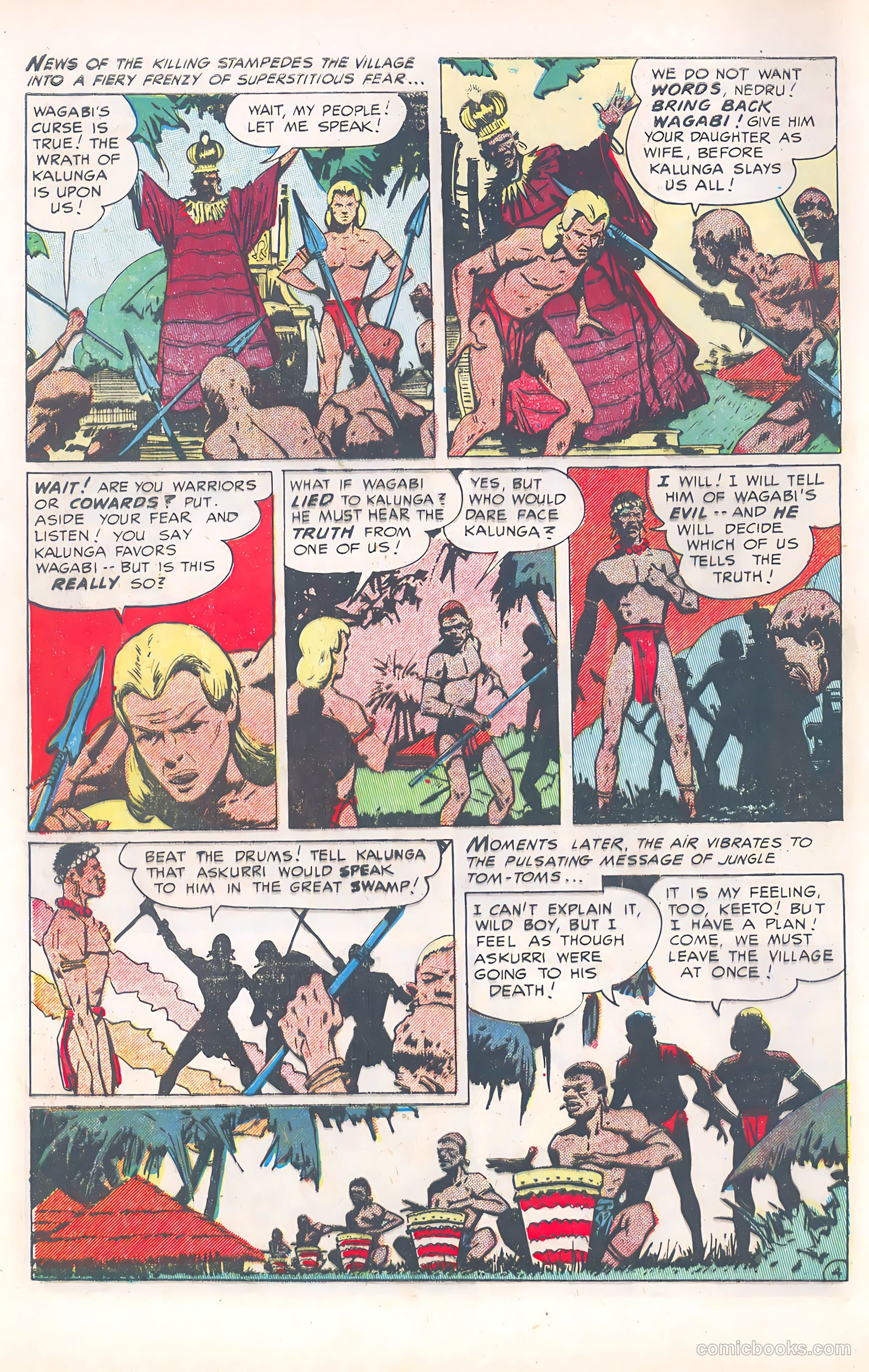Wild Boy of the Congo #12 (1954) — page 6 of 36