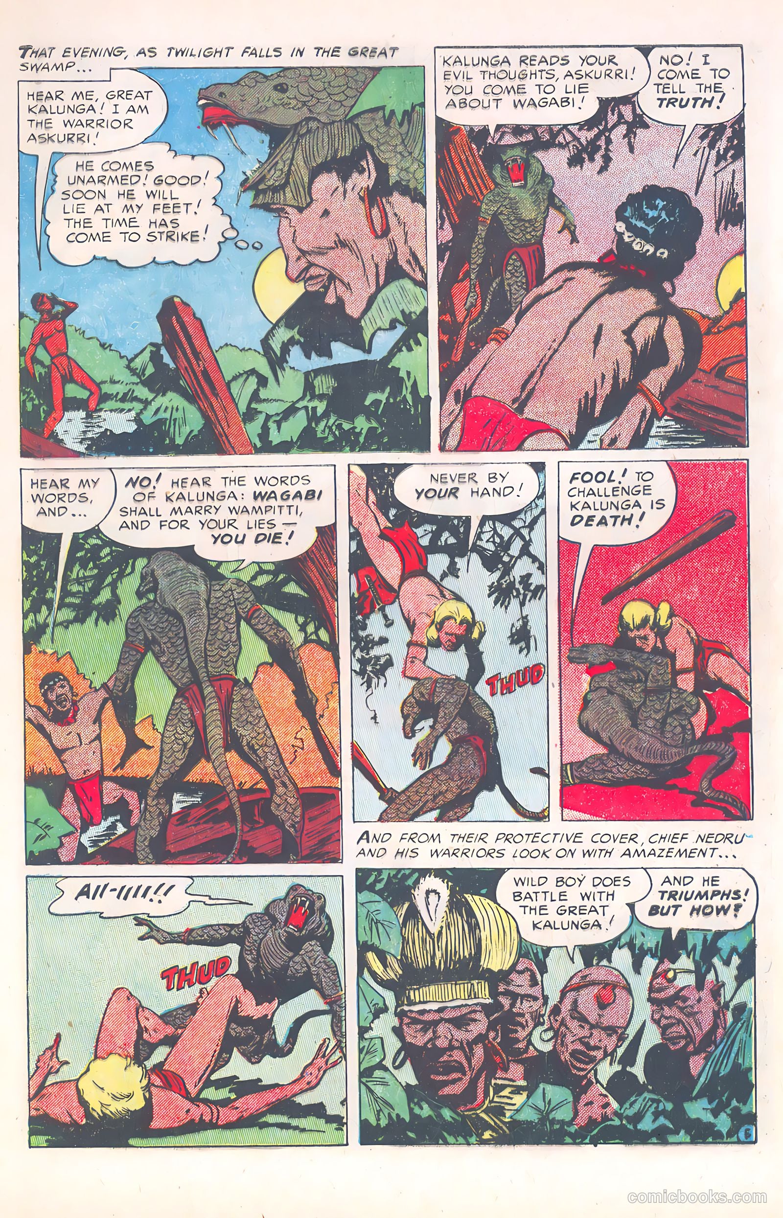 Wild Boy of the Congo #12 (1954) — page 7 of 36