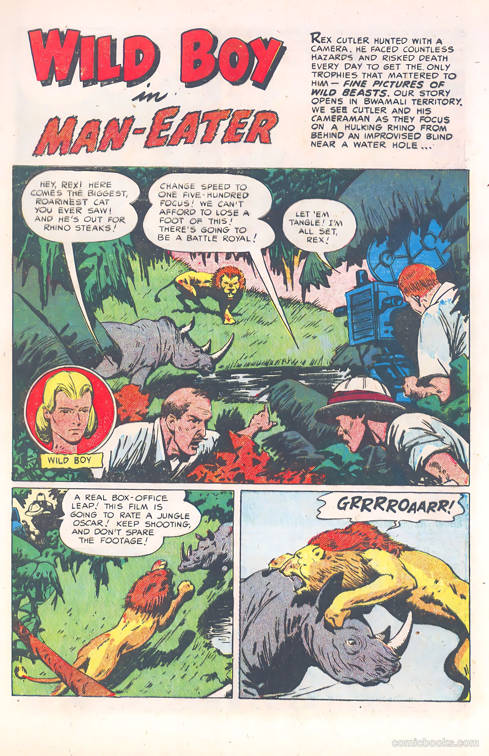 Wild Boy of the Congo #12 (1954) — page 9 of 36