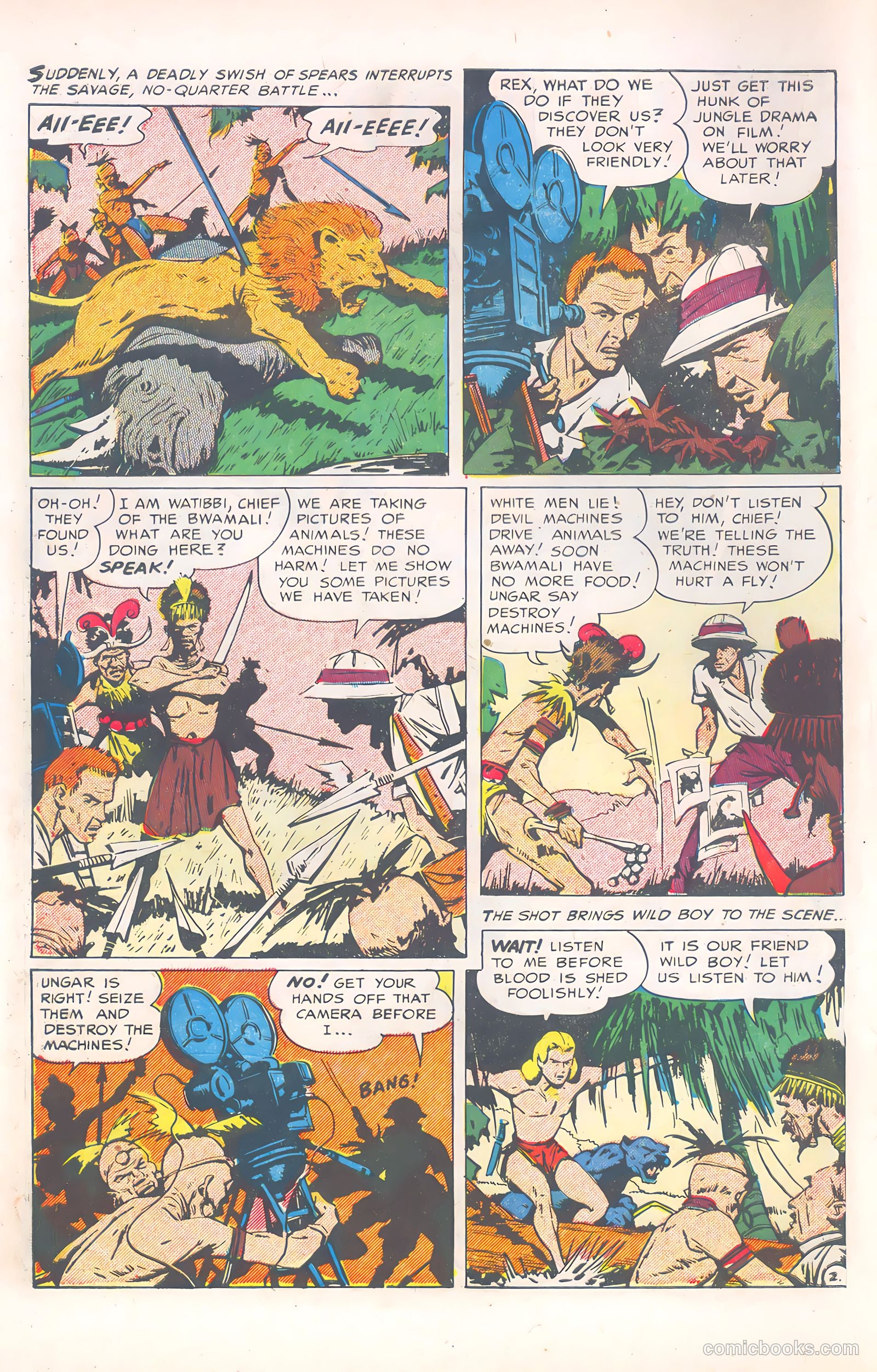 Wild Boy of the Congo #12 (1954) — page 10 of 36
