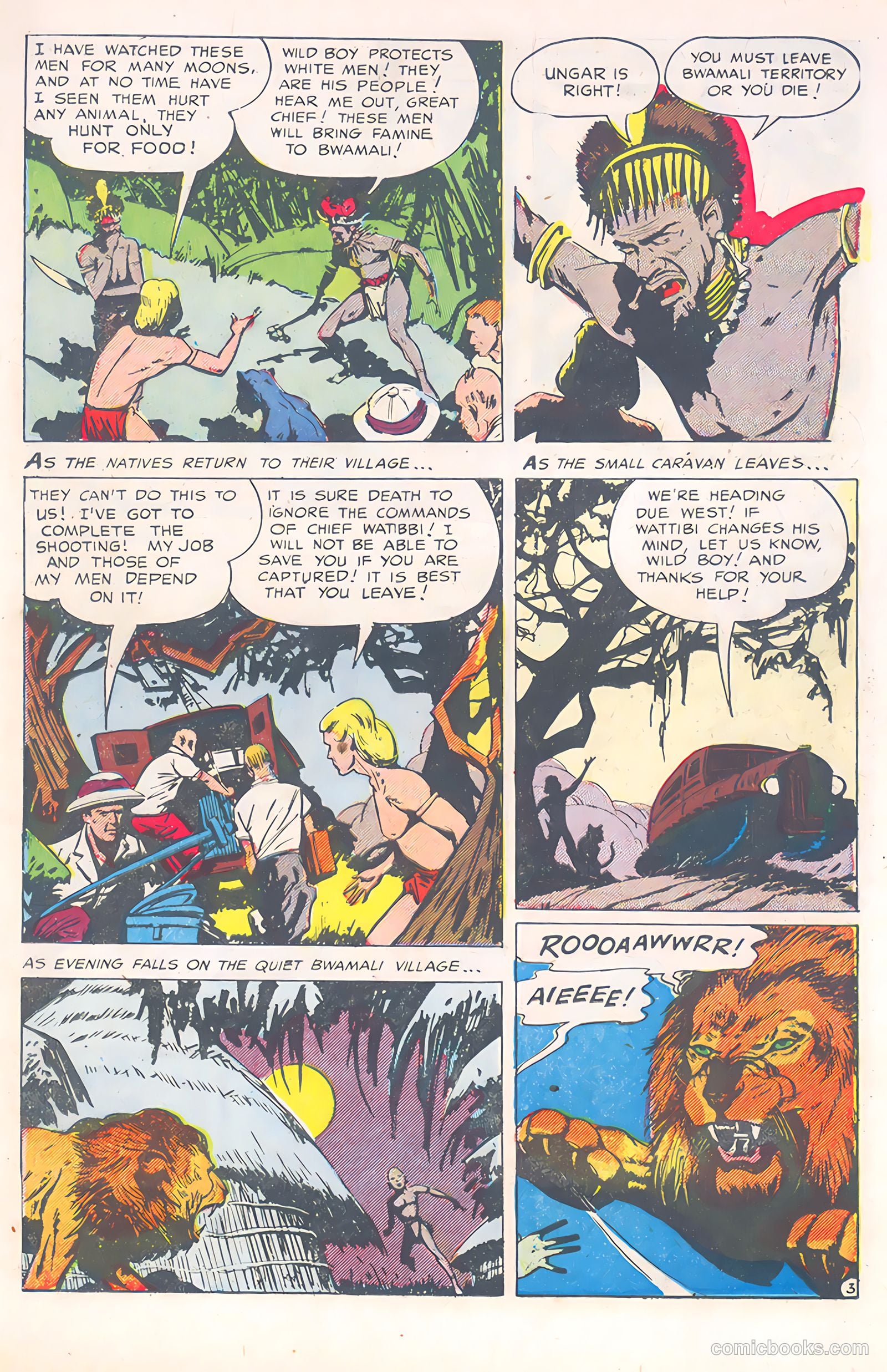 Wild Boy of the Congo #12 (1954) — page 11 of 36