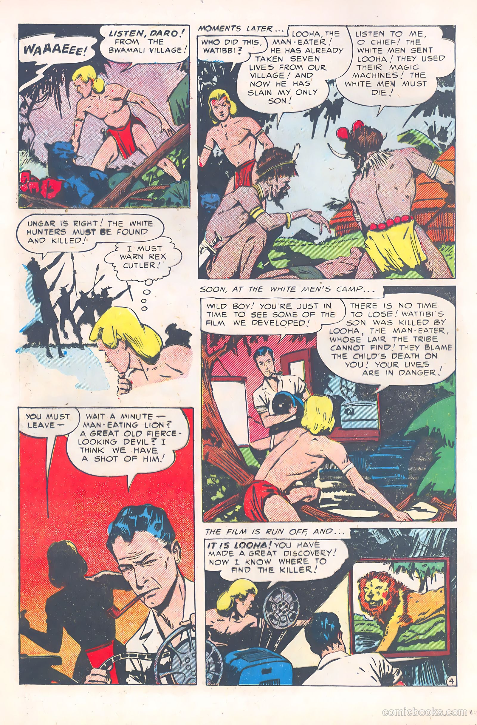 Wild Boy of the Congo #12 (1954) — page 12 of 36