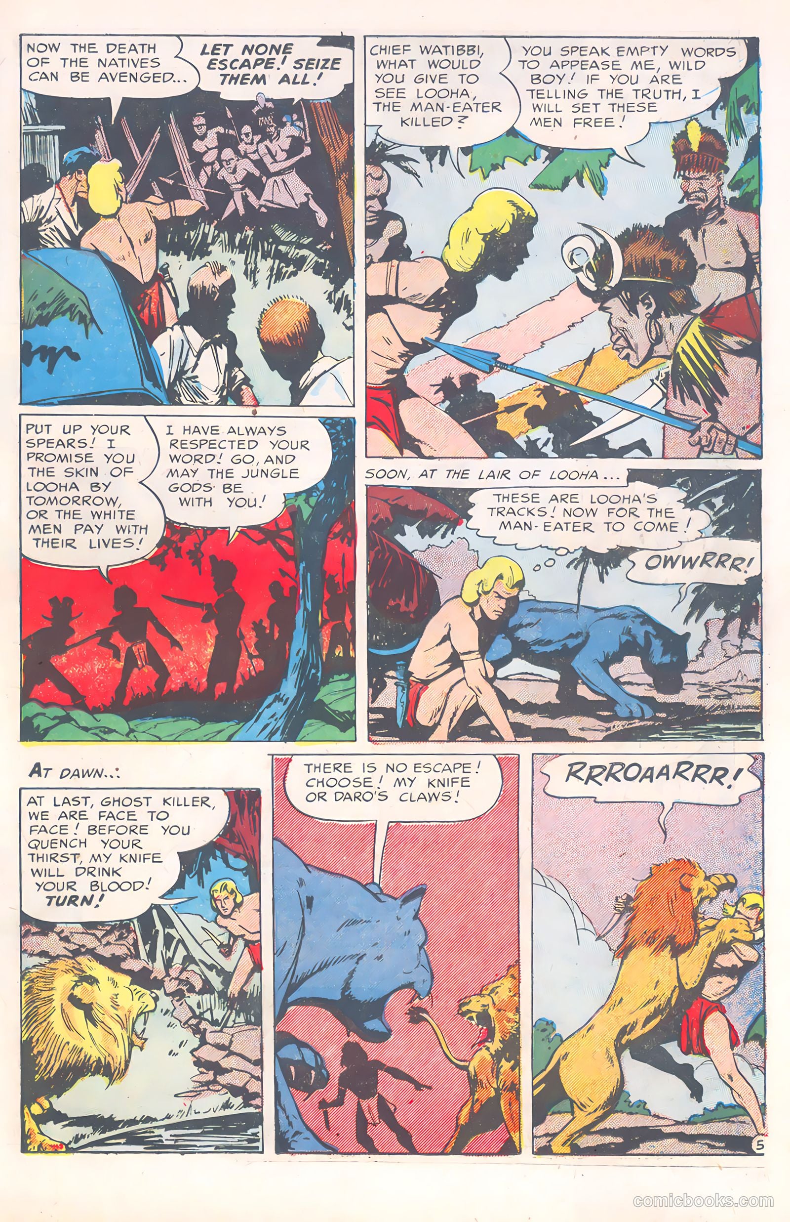 Wild Boy of the Congo #12 (1954) — page 13 of 36