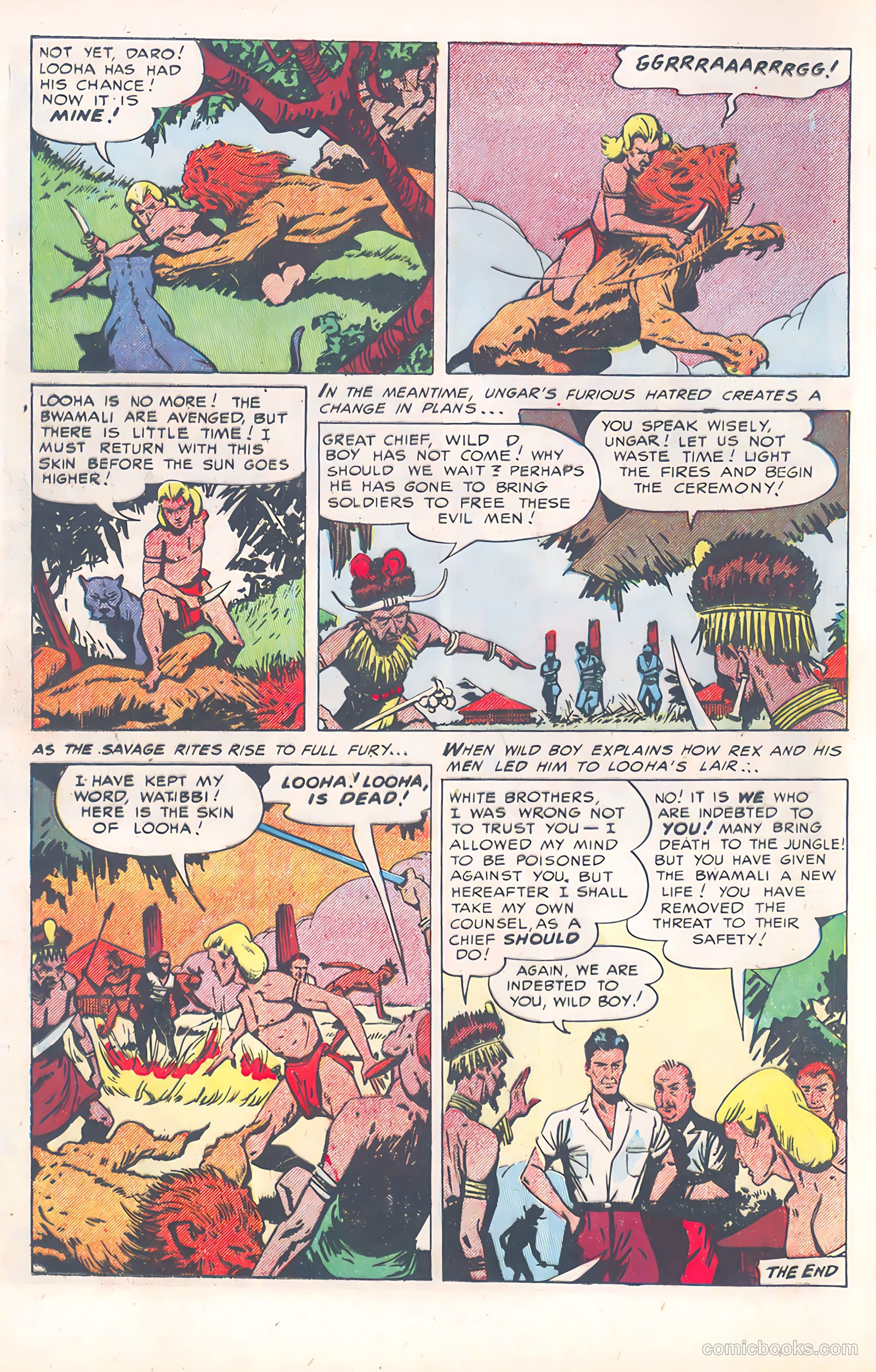Wild Boy of the Congo #12 (1954) — page 14 of 36