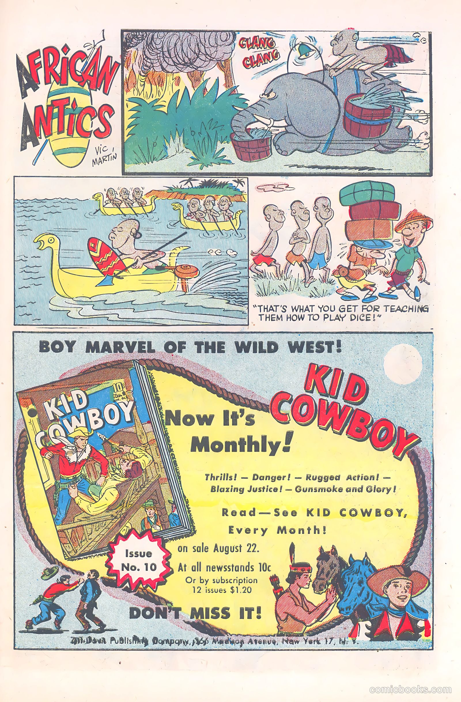 Wild Boy of the Congo #12 (1954) — page 27 of 36