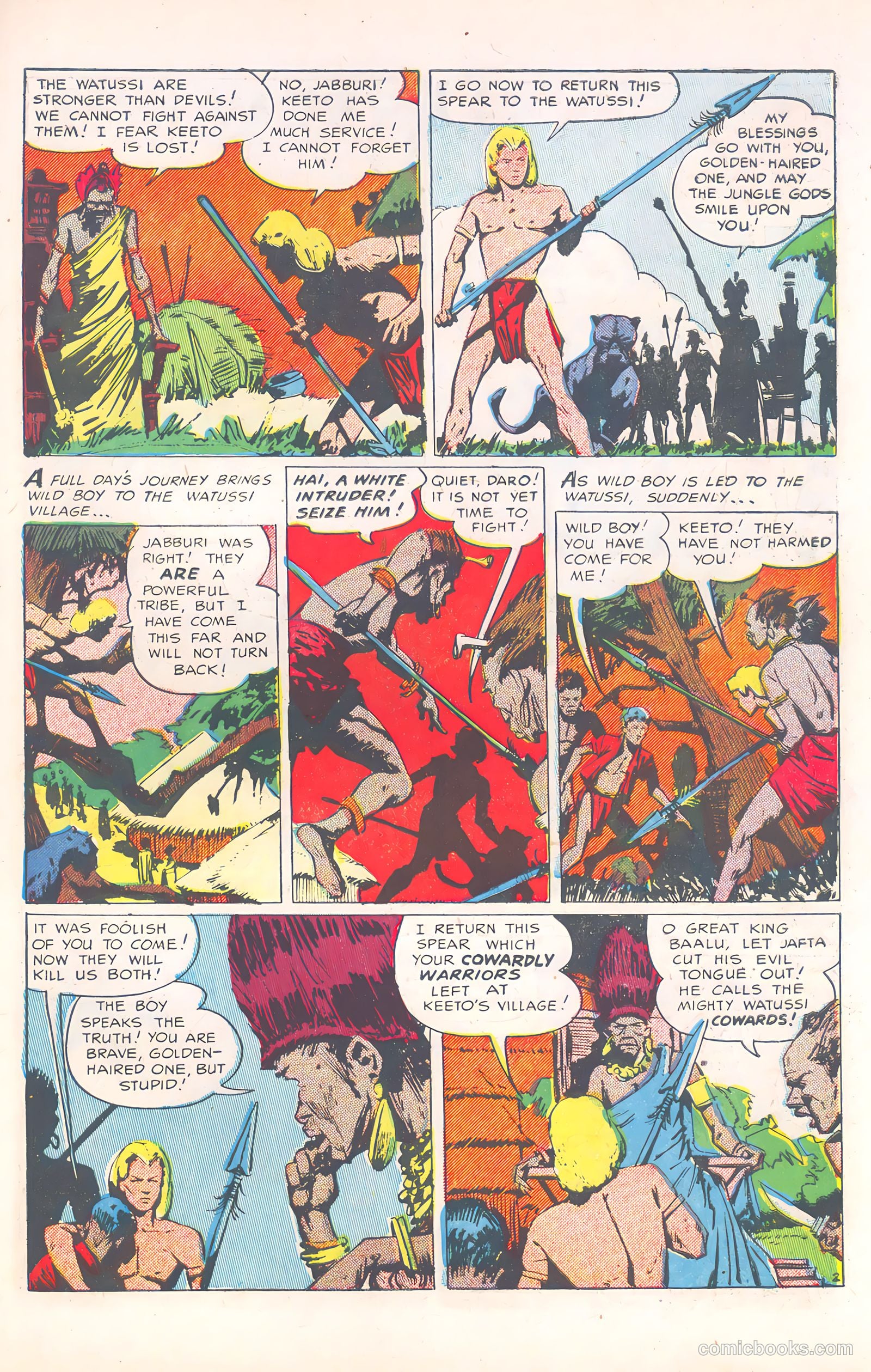 Wild Boy of the Congo #12 (1954) — page 29 of 36