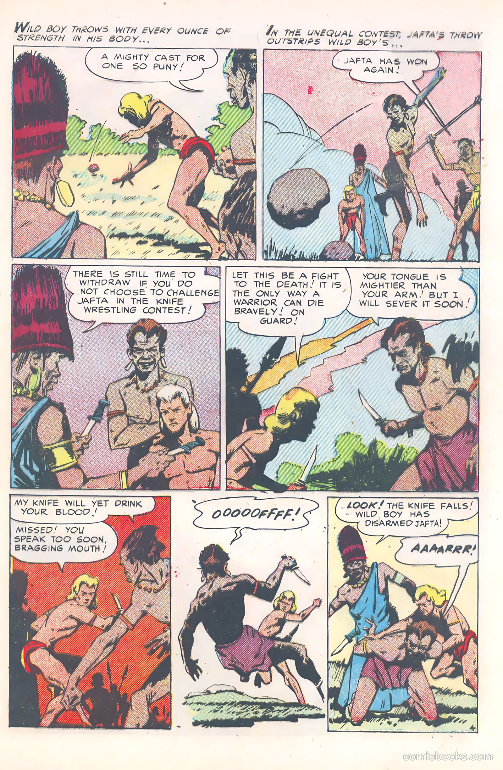 Wild Boy of the Congo #12 (1954) — page 31 of 36