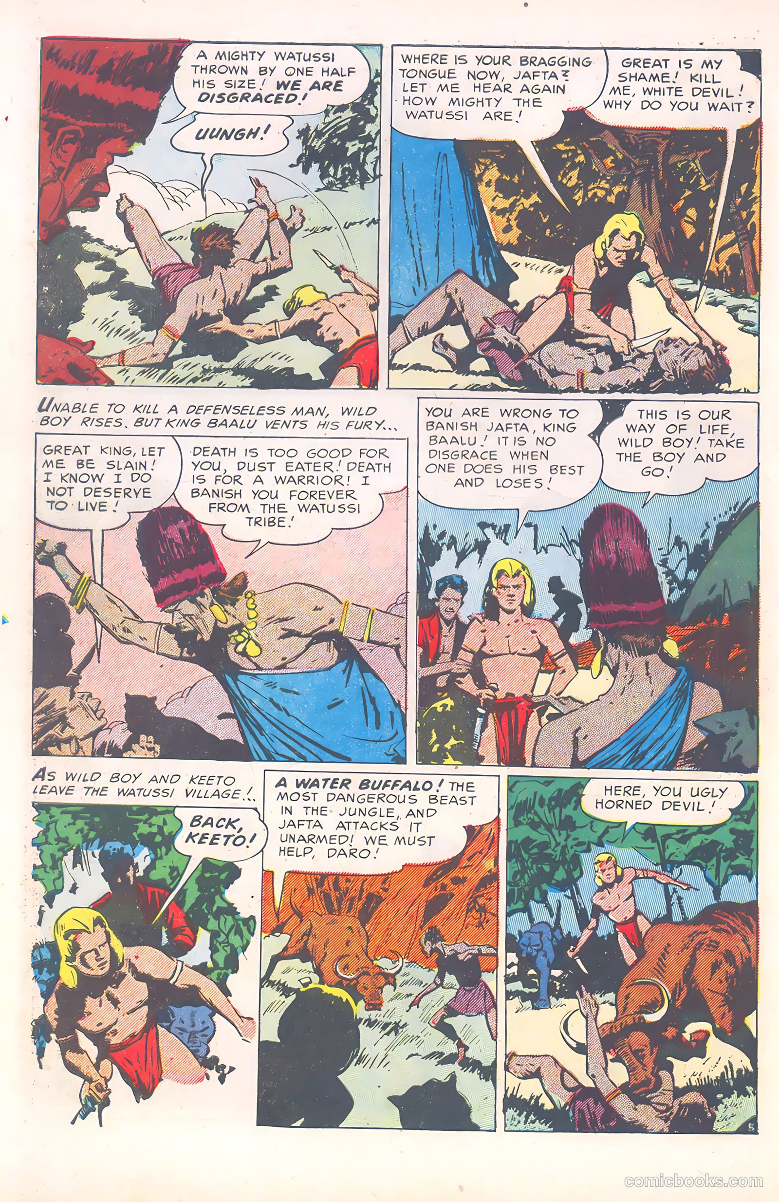 Wild Boy of the Congo #12 (1954) — page 32 of 36
