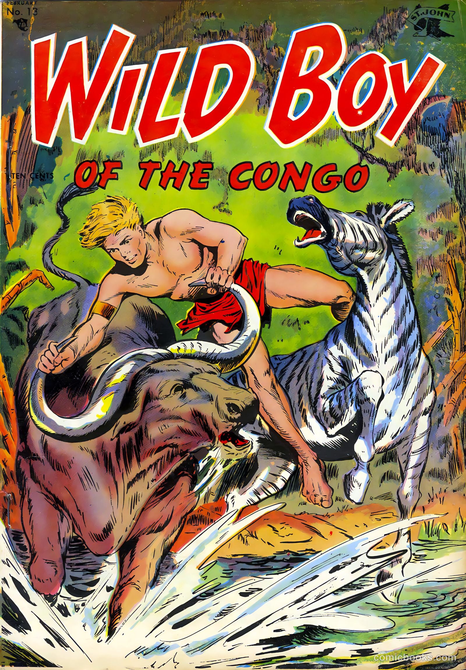 Wild Boy of the Congo #13 (1955) — page 2 of 37