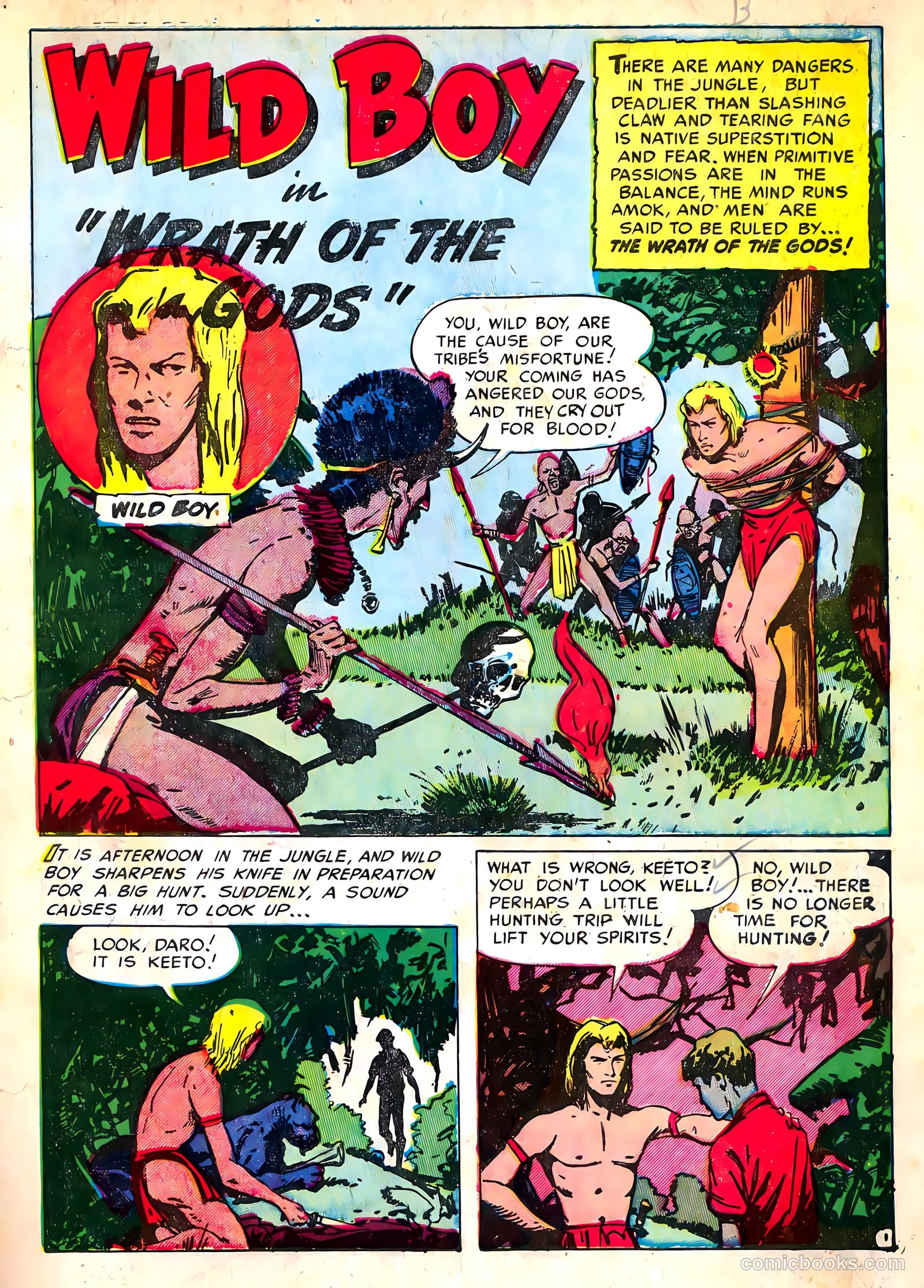 Wild Boy of the Congo #13 (1955) — page 4 of 37