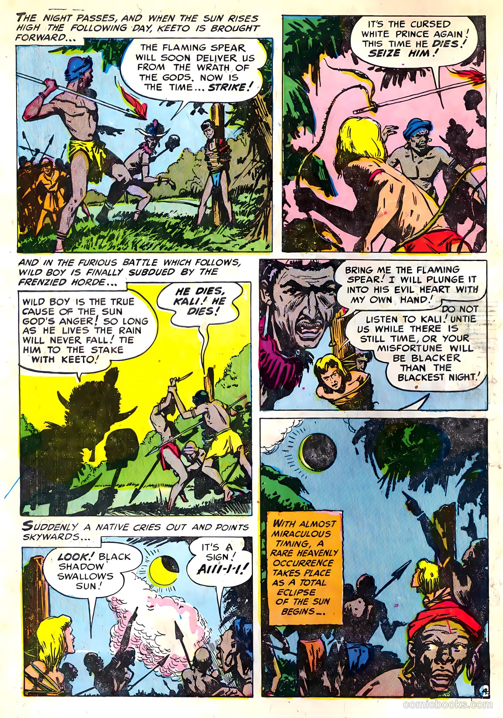 Wild Boy of the Congo #13 (1955) — page 7 of 37