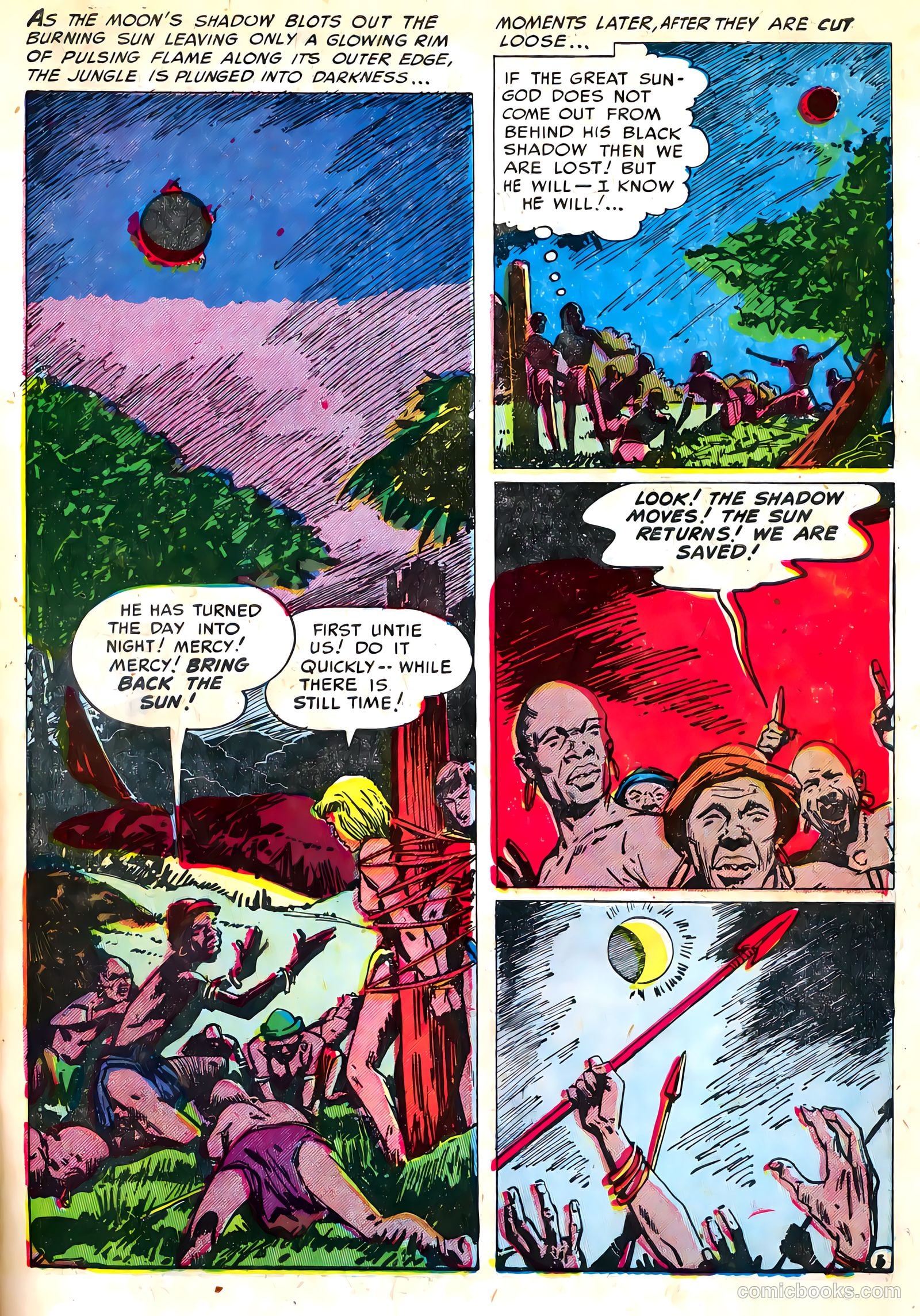 Wild Boy of the Congo #13 (1955) — page 8 of 37