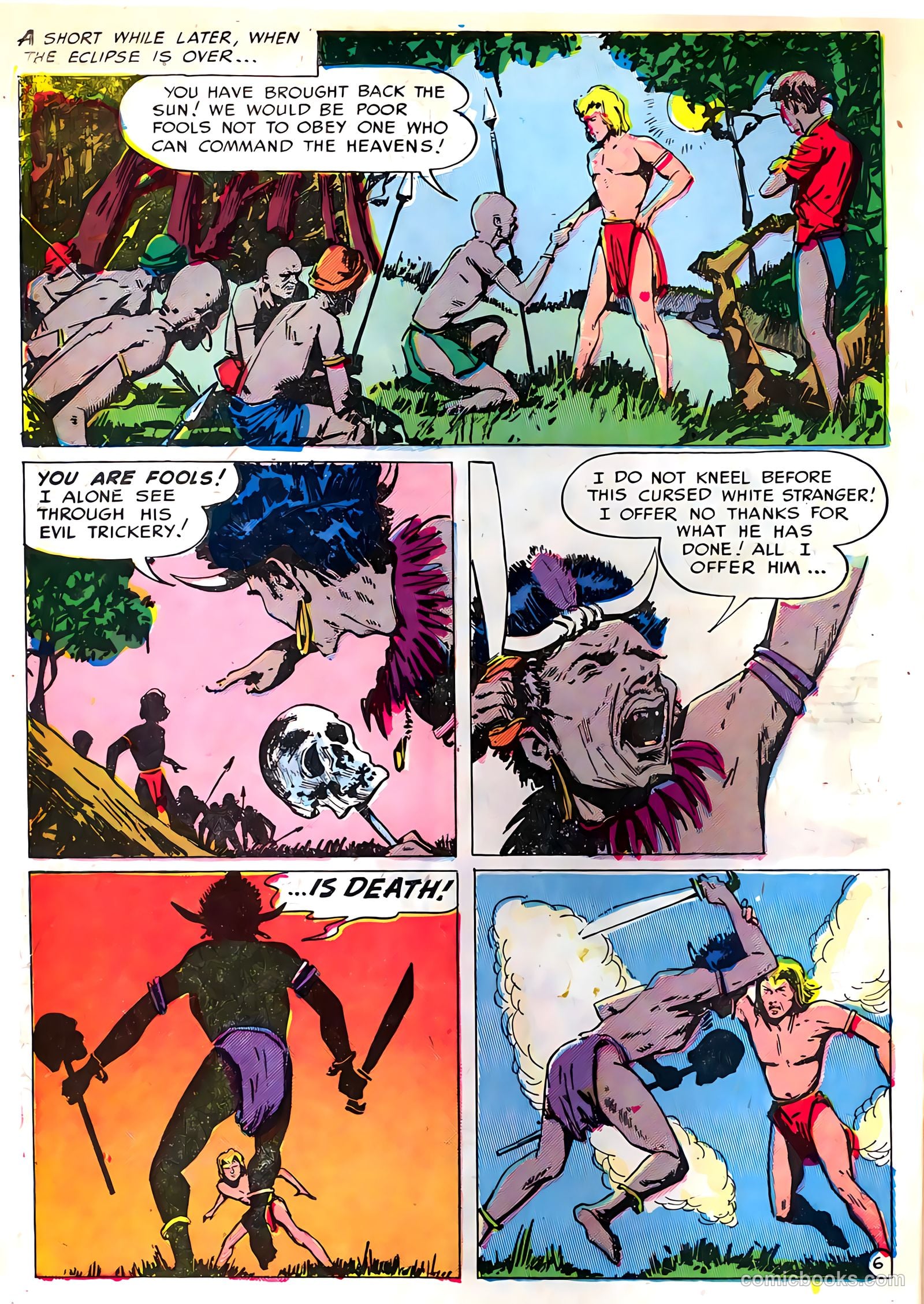 Wild Boy of the Congo #13 (1955) — page 9 of 37