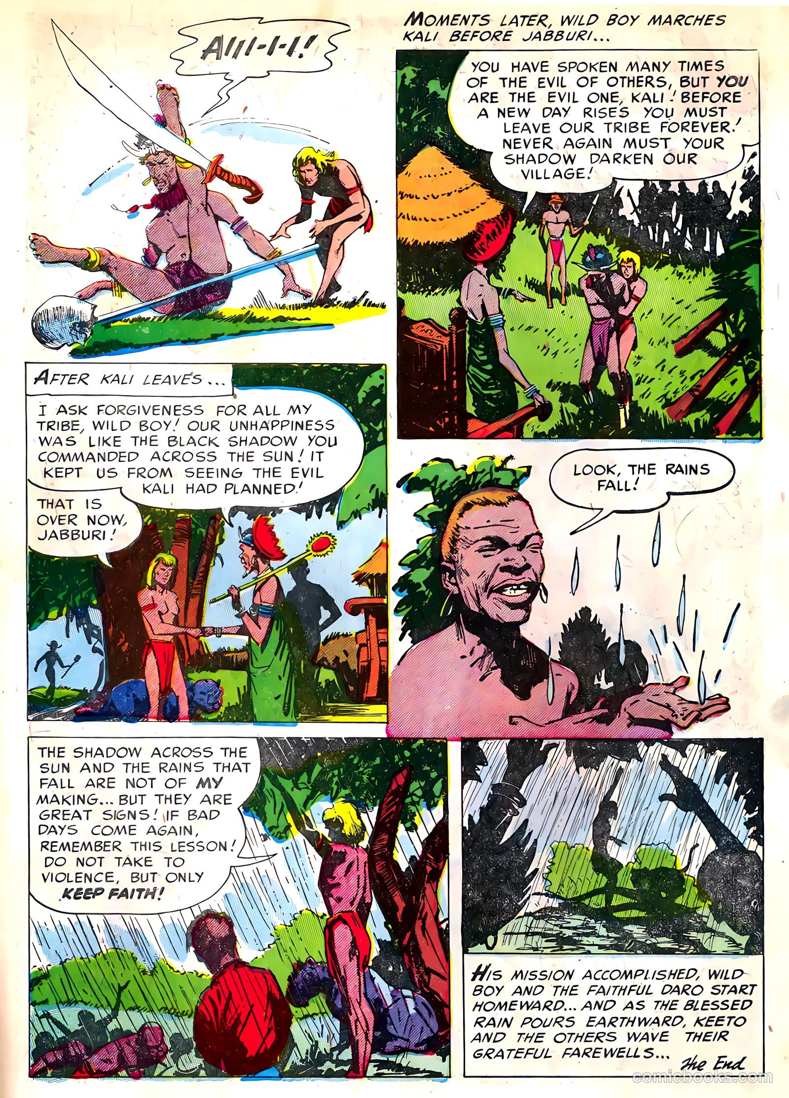 Wild Boy of the Congo #13 (1955) — page 10 of 37