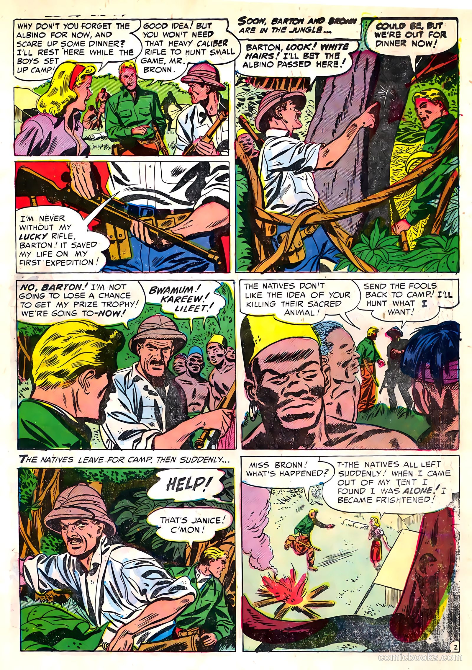 Wild Boy of the Congo #13 (1955) — page 12 of 37