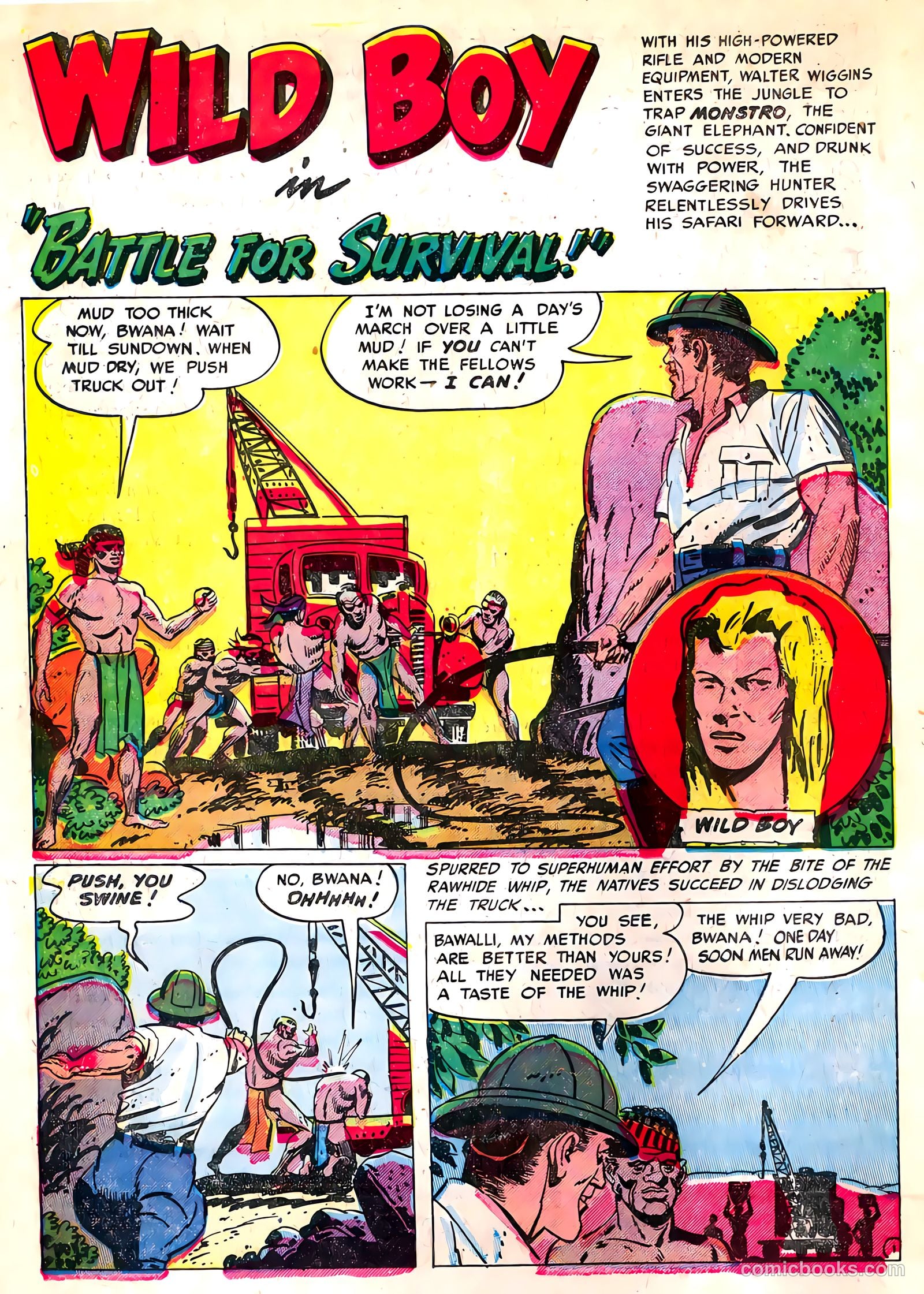 Wild Boy of the Congo #13 (1955) — page 19 of 37