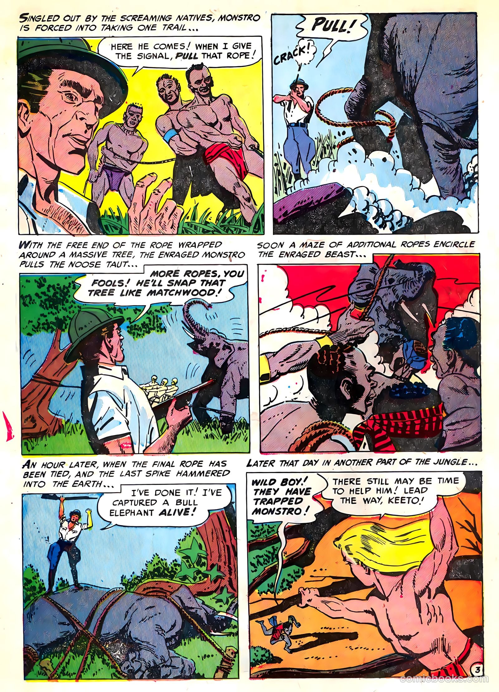 Wild Boy of the Congo #13 (1955) — page 21 of 37