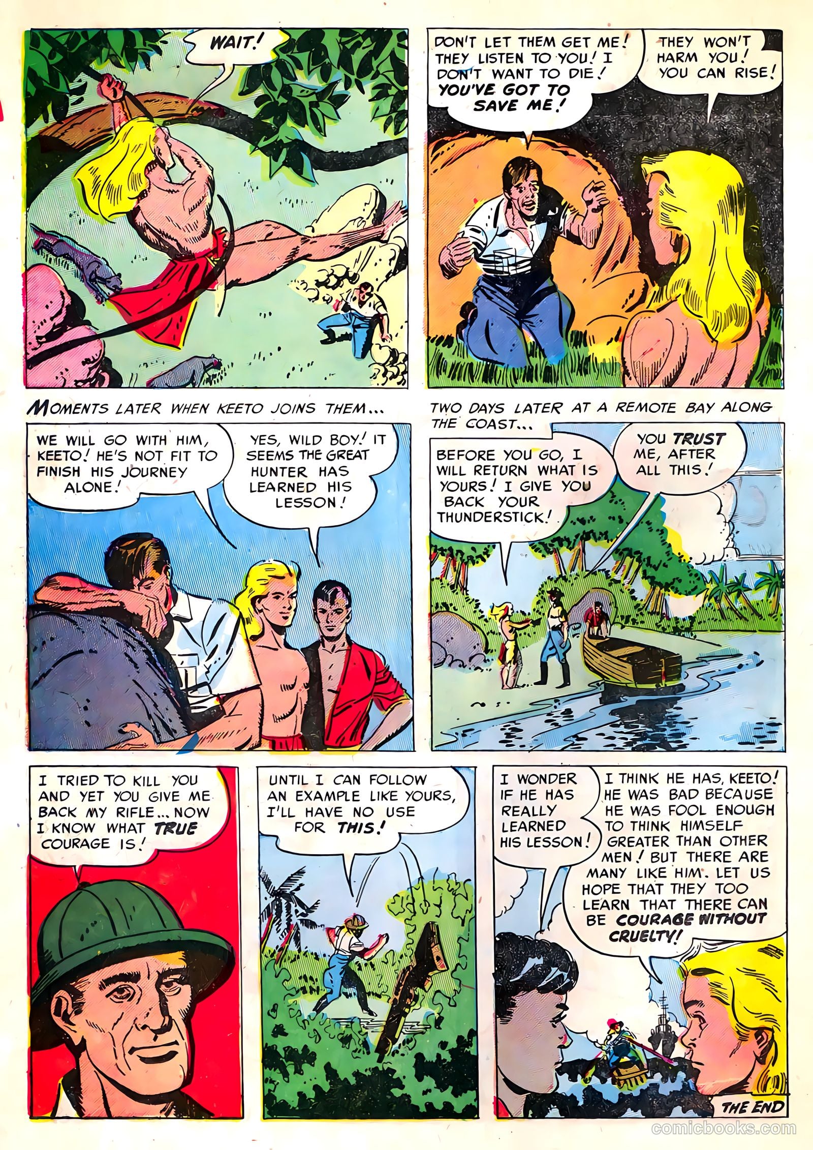 Wild Boy of the Congo #13 (1955) — page 25 of 37
