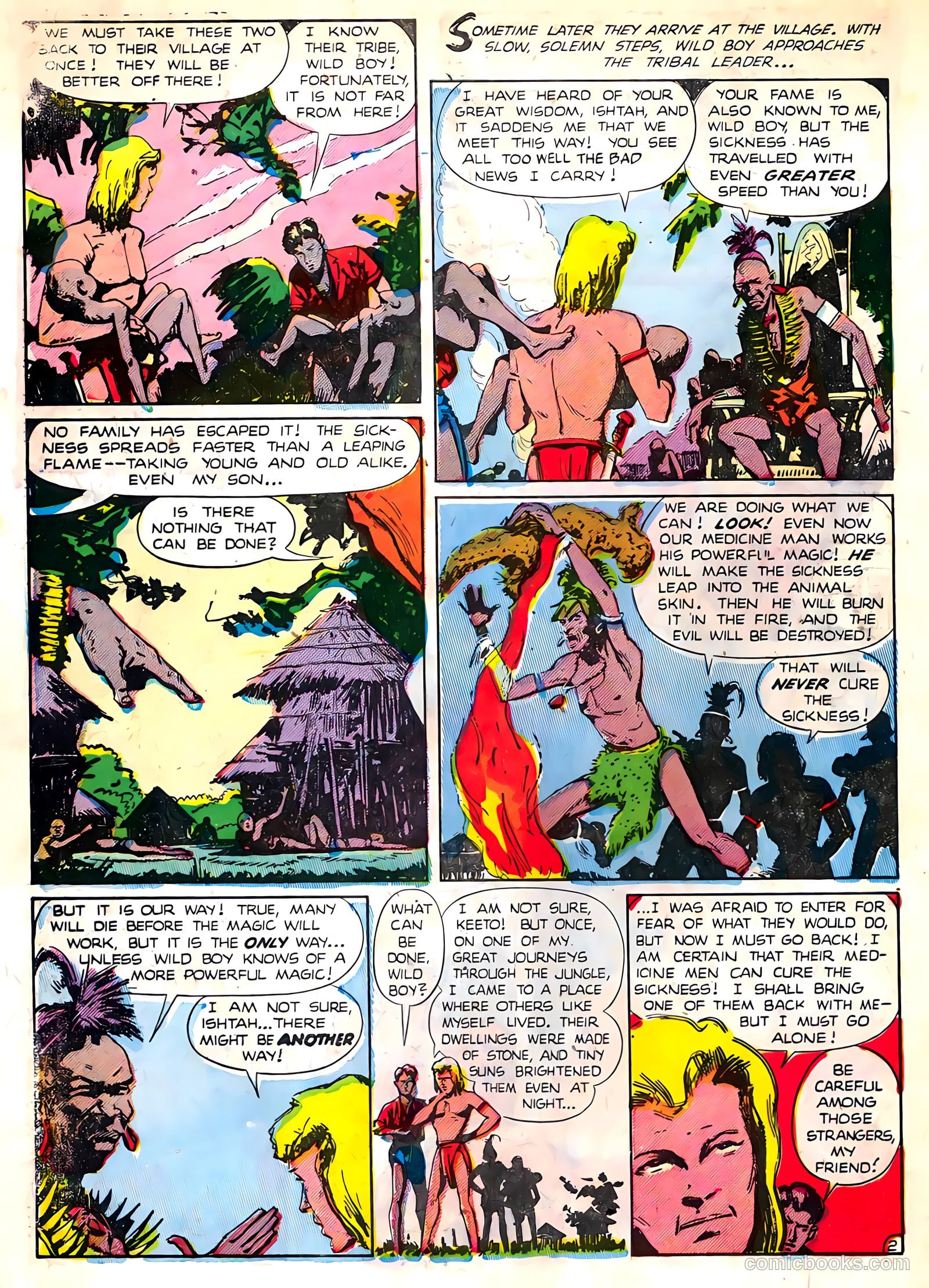 Wild Boy of the Congo #13 (1955) — page 29 of 37