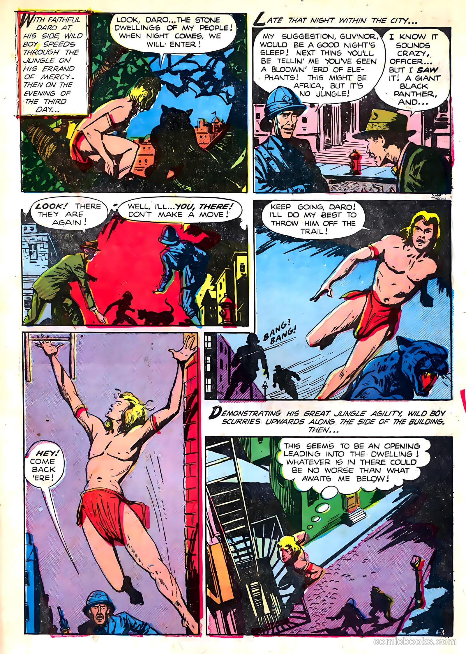 Wild Boy of the Congo #13 (1955) — page 30 of 37