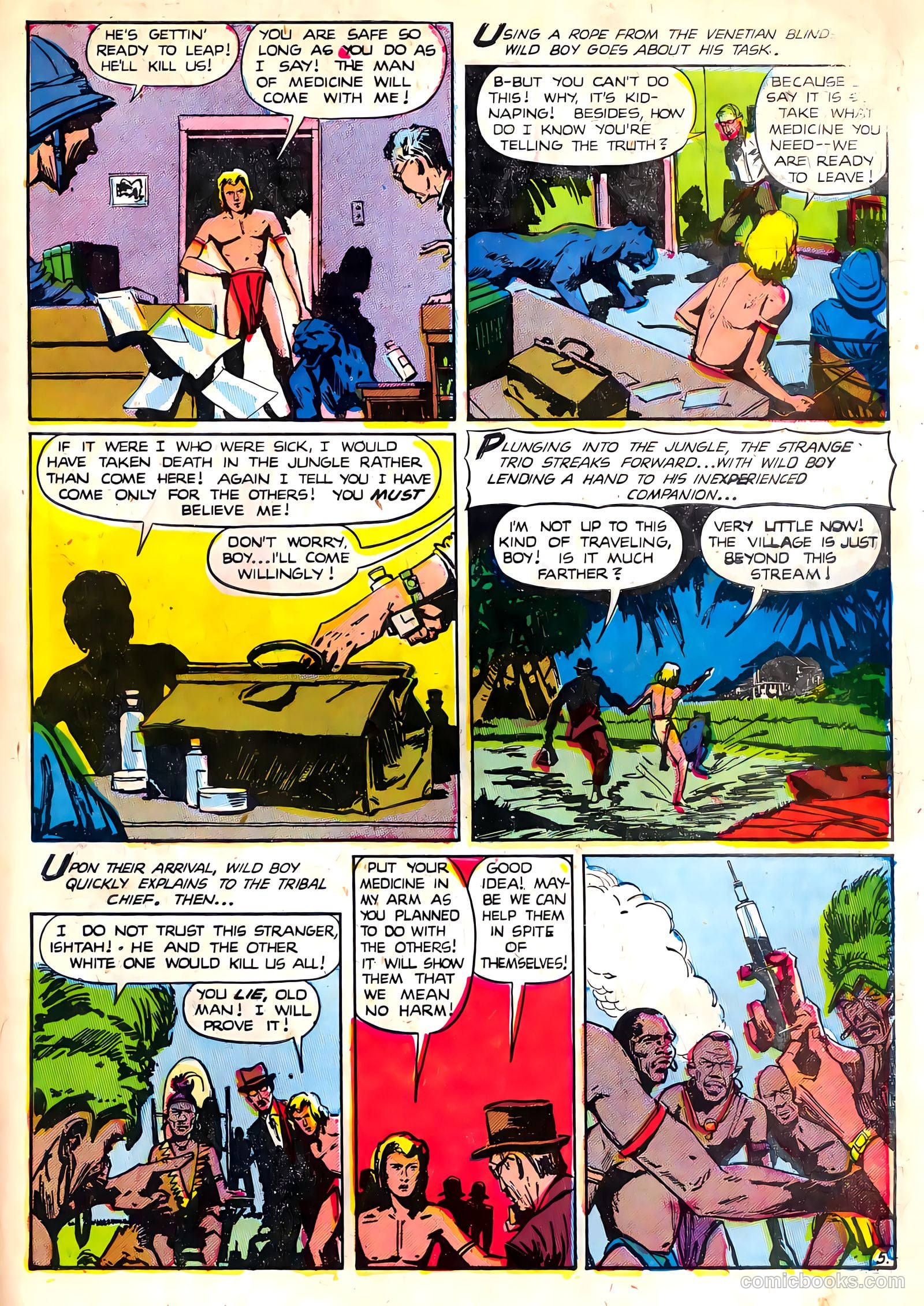 Wild Boy of the Congo #13 (1955) — page 32 of 37