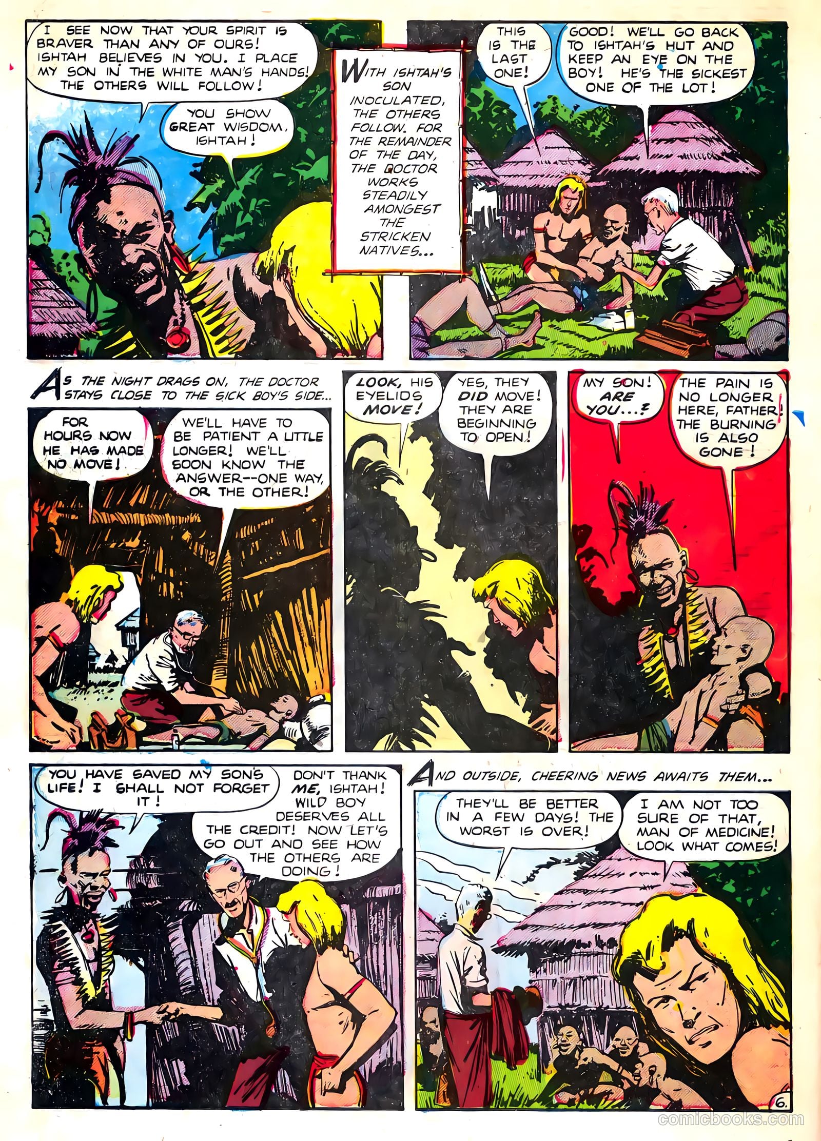 Wild Boy of the Congo #13 (1955) — page 33 of 37