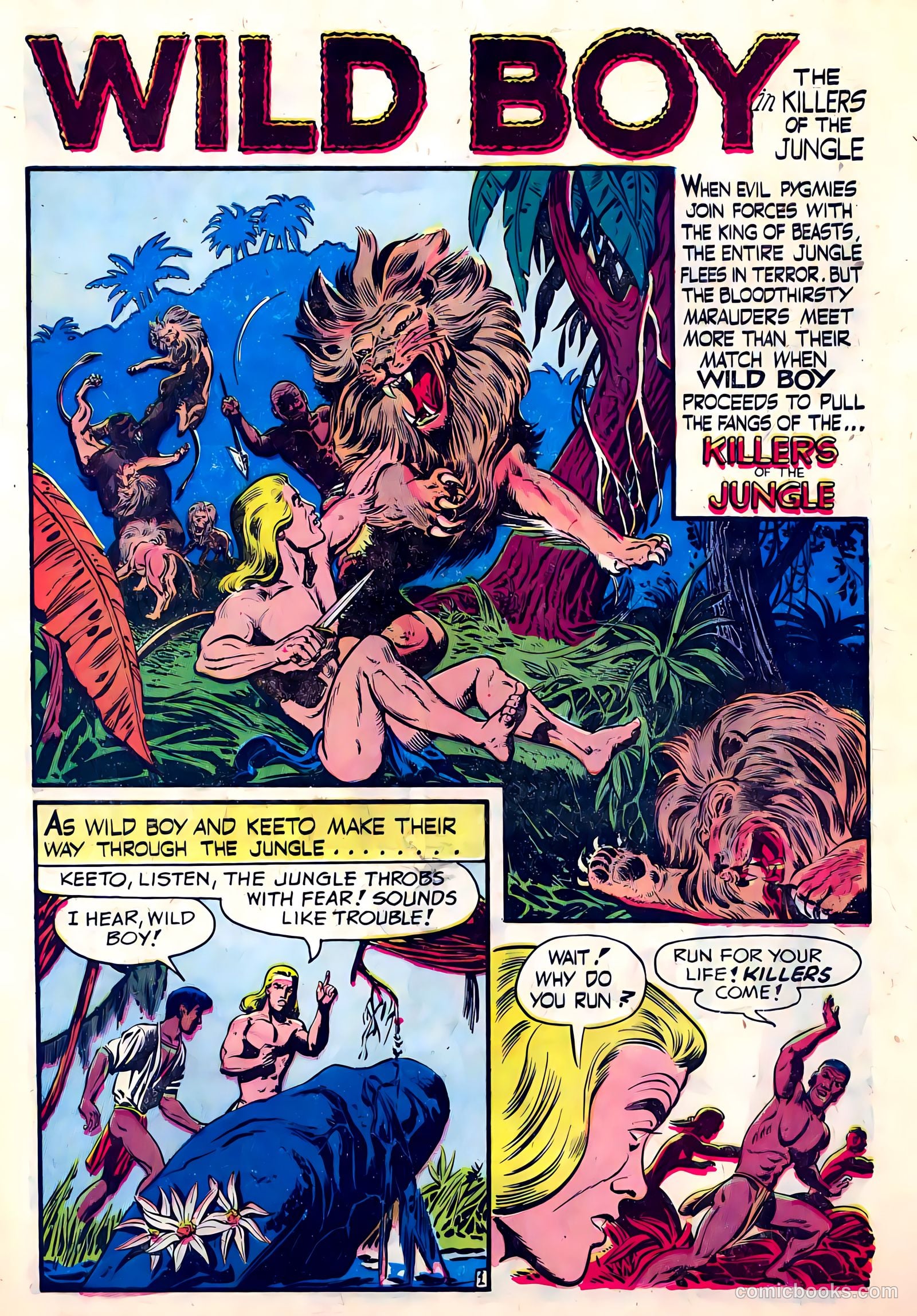 Wild Boy of the Congo #14 (1955) — page 3 of 36