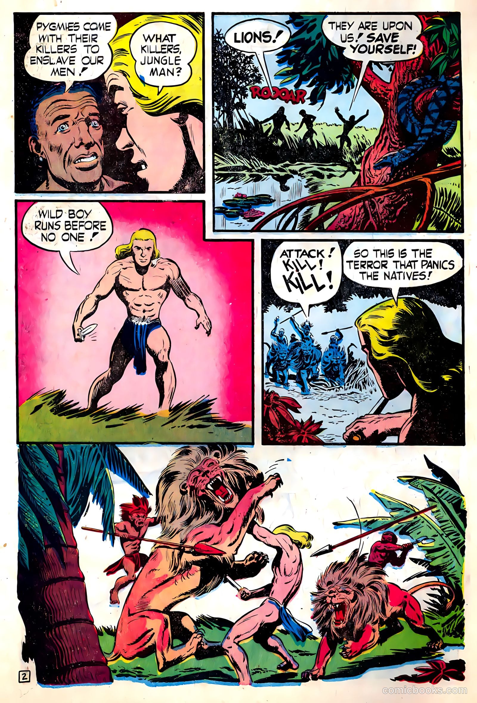 Wild Boy of the Congo #14 (1955) — page 4 of 36
