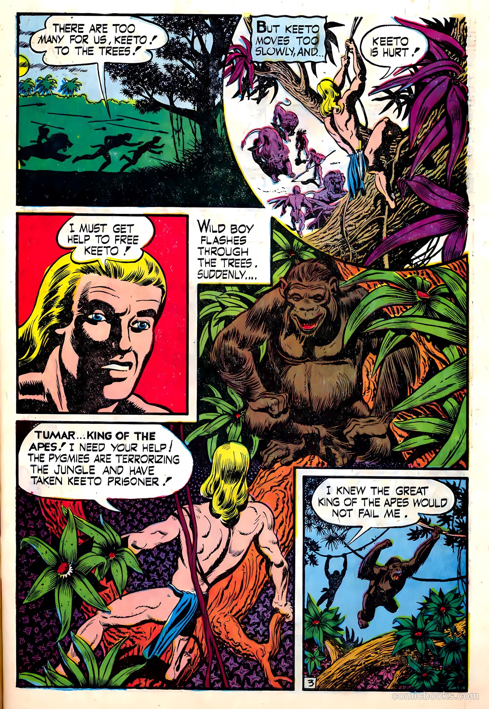 Wild Boy of the Congo #14 (1955) — page 5 of 36