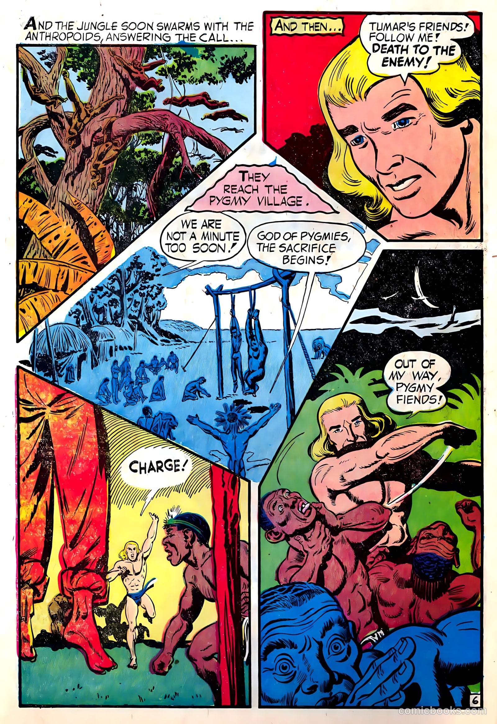 Wild Boy of the Congo #14 (1955) — page 8 of 36