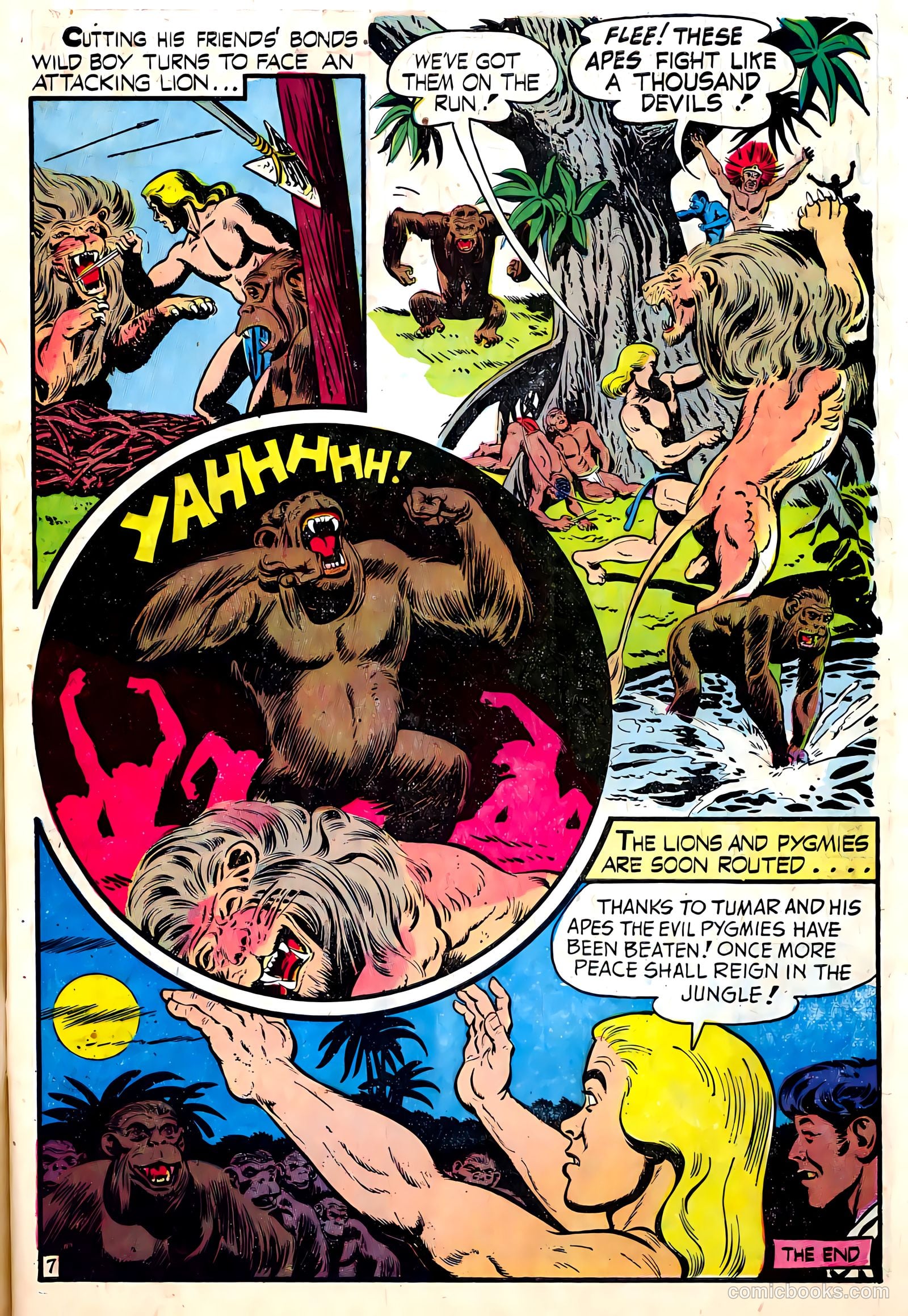 Wild Boy of the Congo #14 (1955) — page 9 of 36