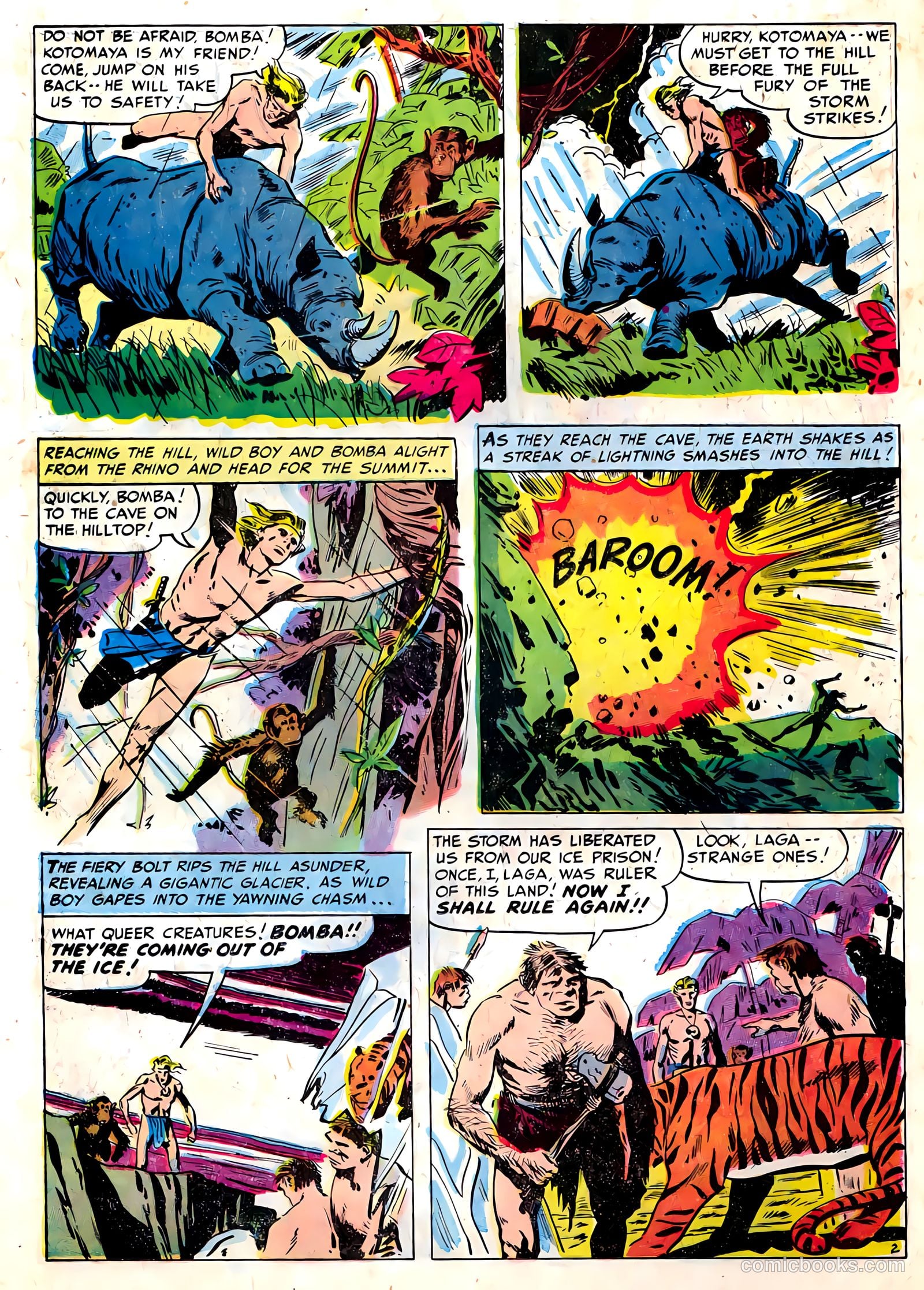 Wild Boy of the Congo #14 (1955) — page 12 of 36