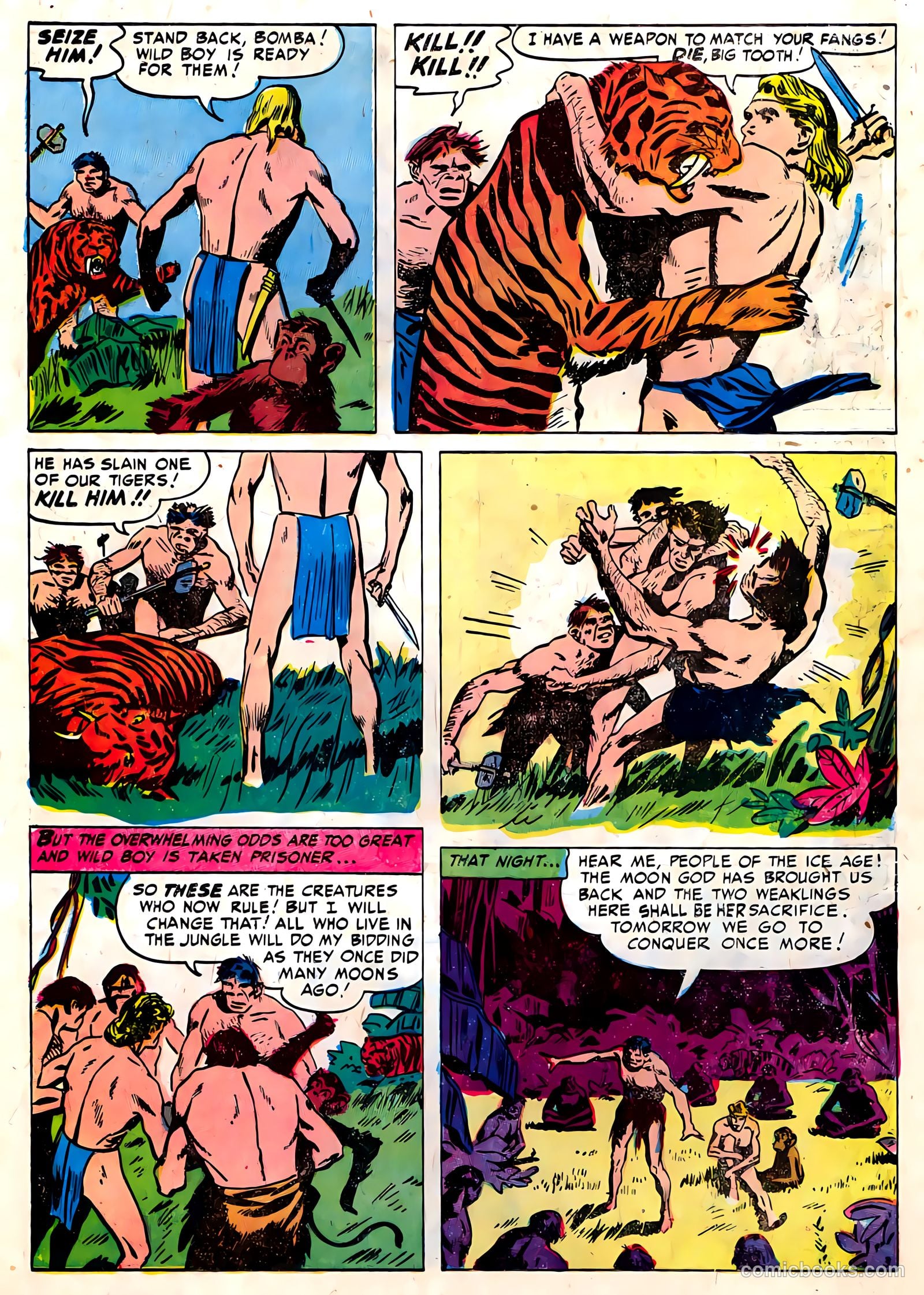 Wild Boy of the Congo #14 (1955) — page 13 of 36