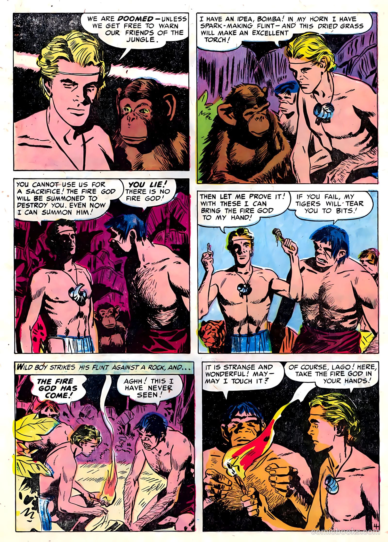 Wild Boy of the Congo #14 (1955) — page 14 of 36