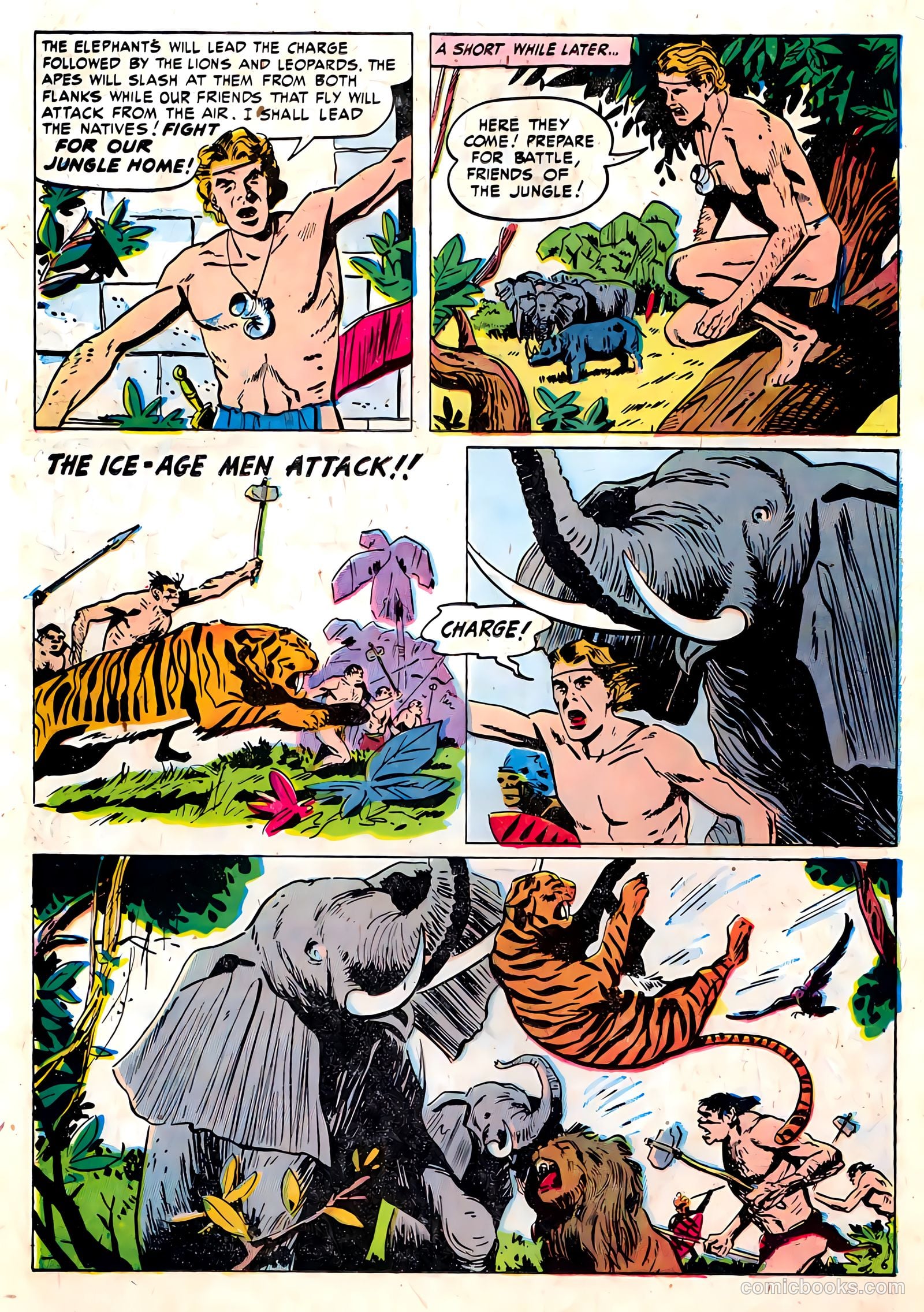Wild Boy of the Congo #14 (1955) — page 16 of 36