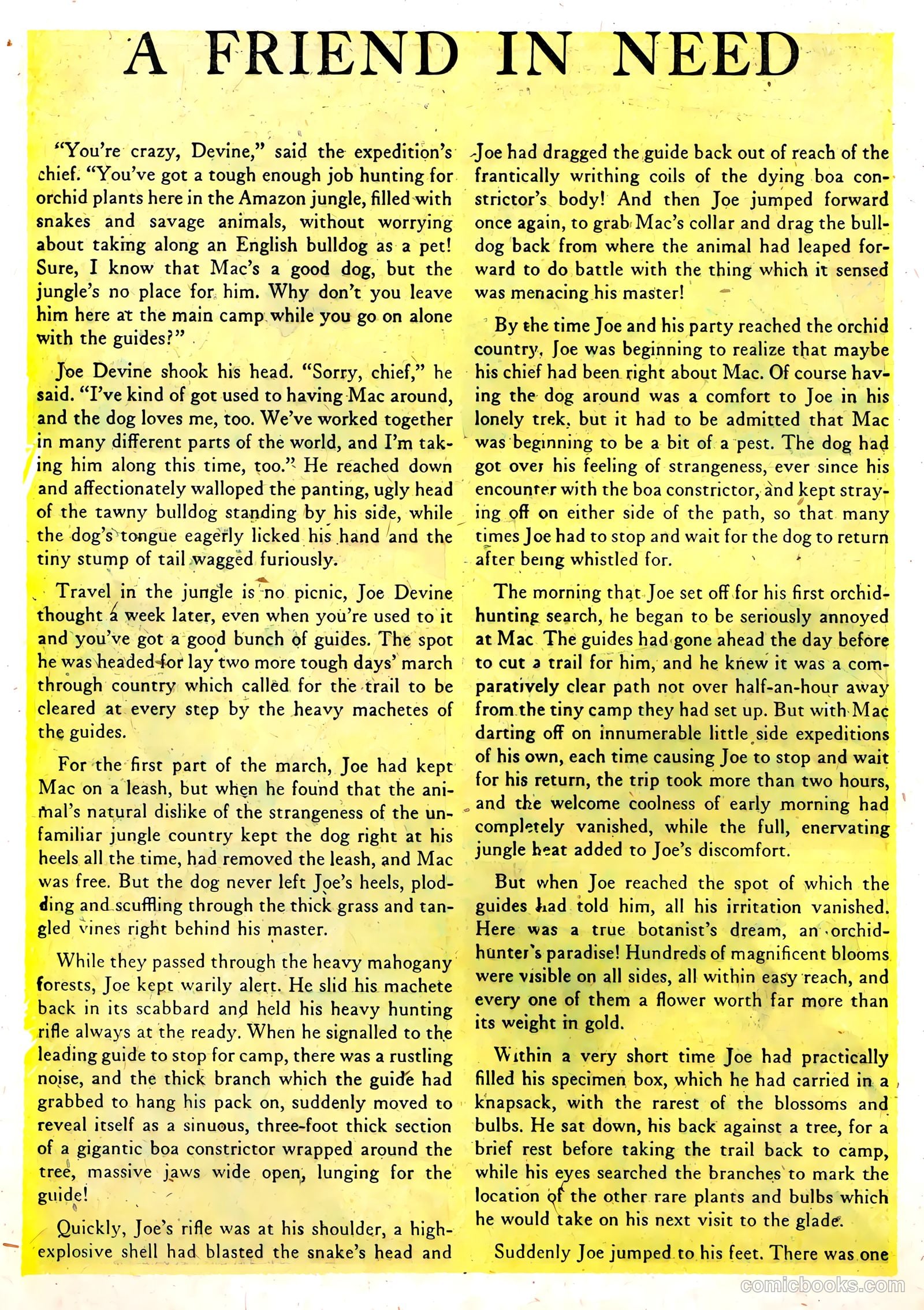 Wild Boy of the Congo #14 (1955) — page 18 of 36