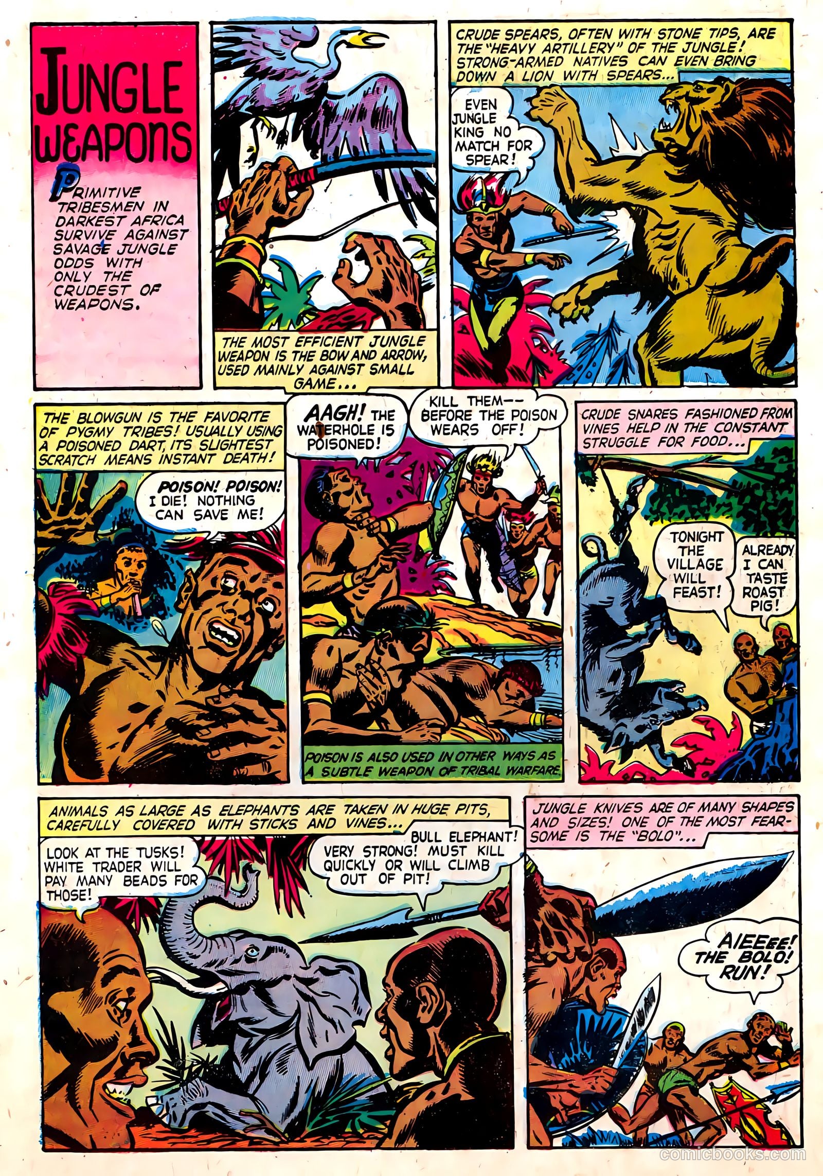 Wild Boy of the Congo #14 (1955) — page 20 of 36