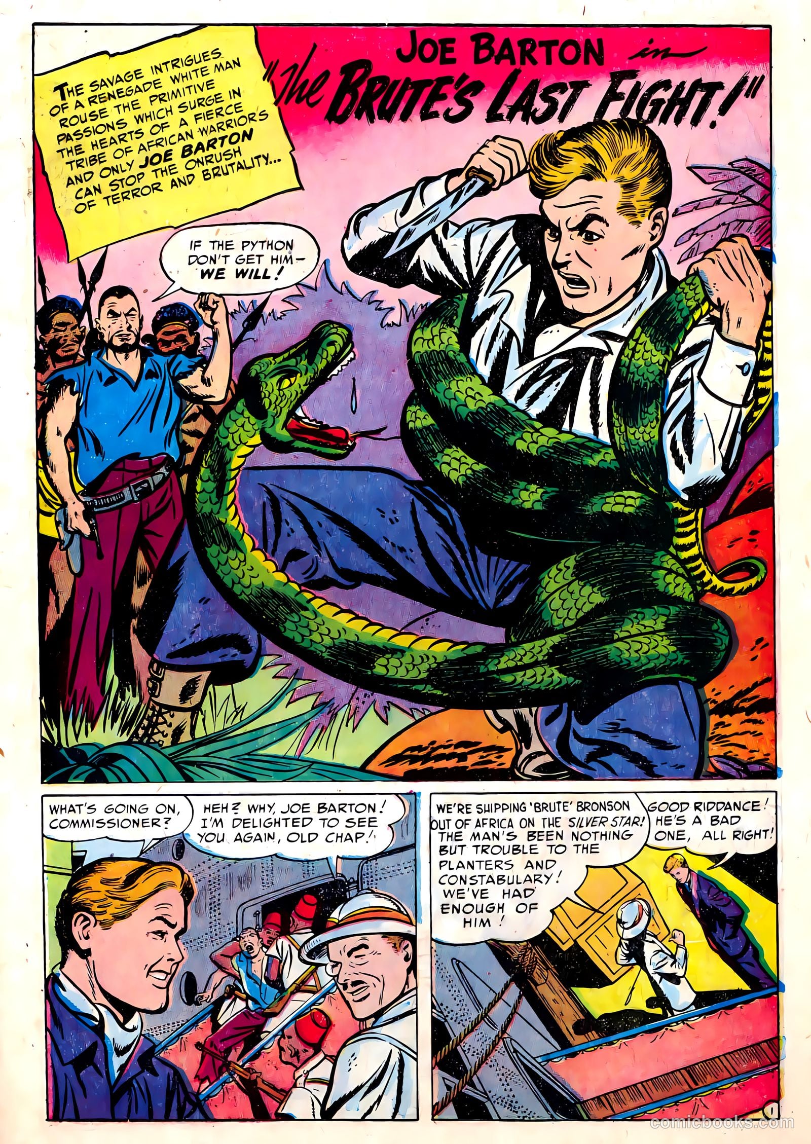 Wild Boy of the Congo #14 (1955) — page 21 of 36