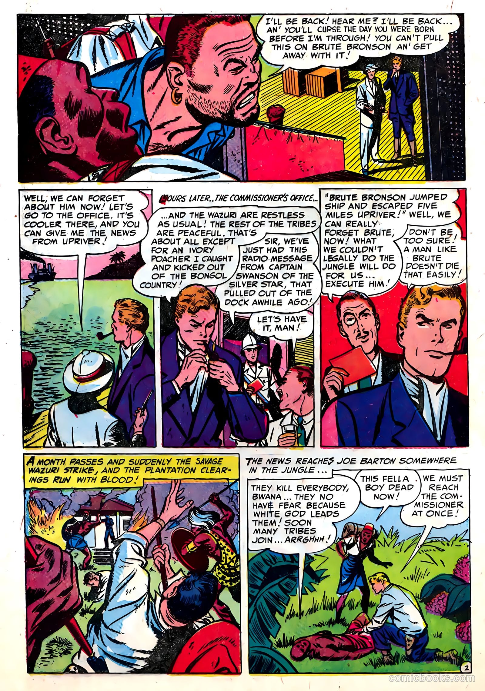 Wild Boy of the Congo #14 (1955) — page 22 of 36