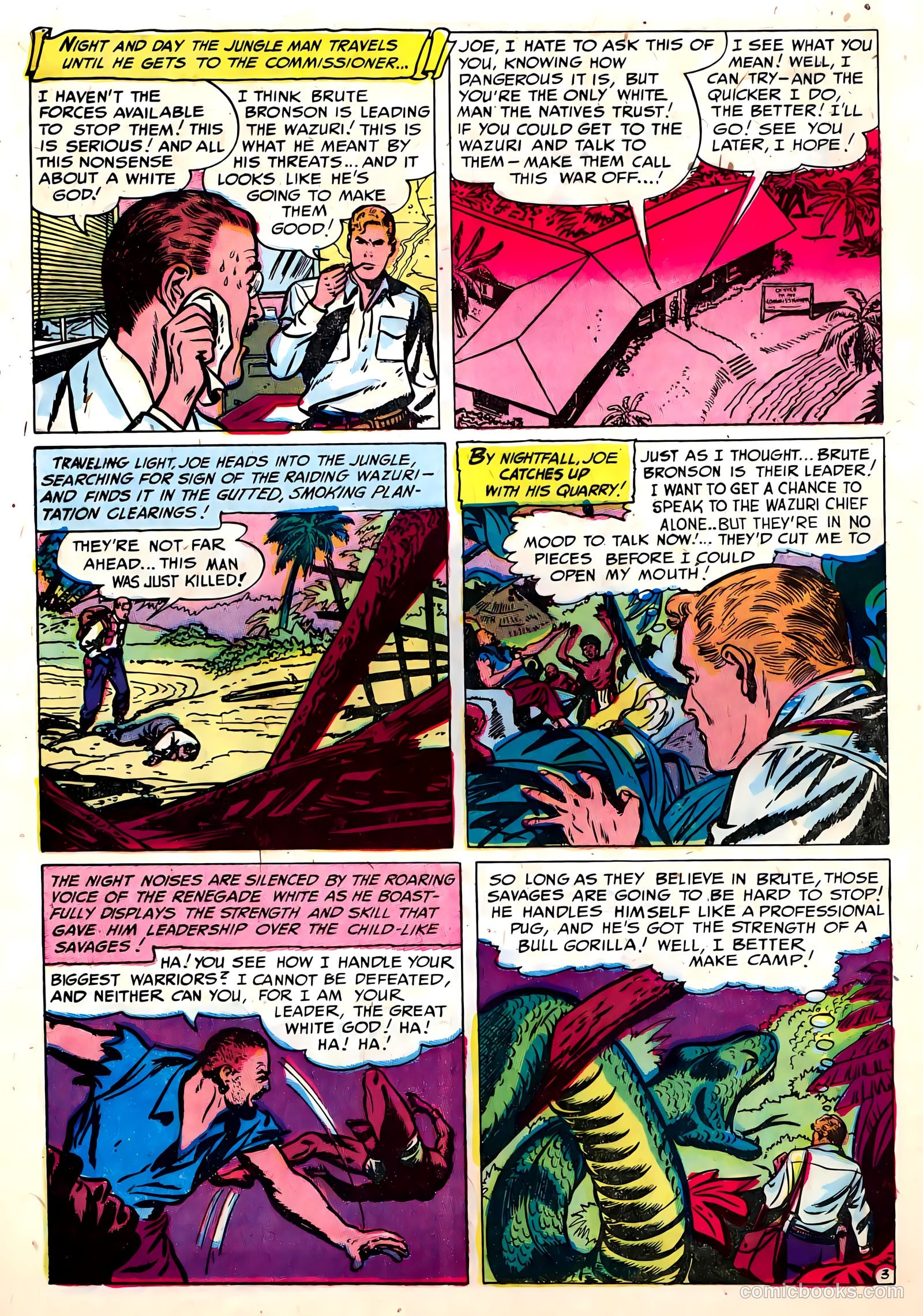 Wild Boy of the Congo #14 (1955) — page 23 of 36