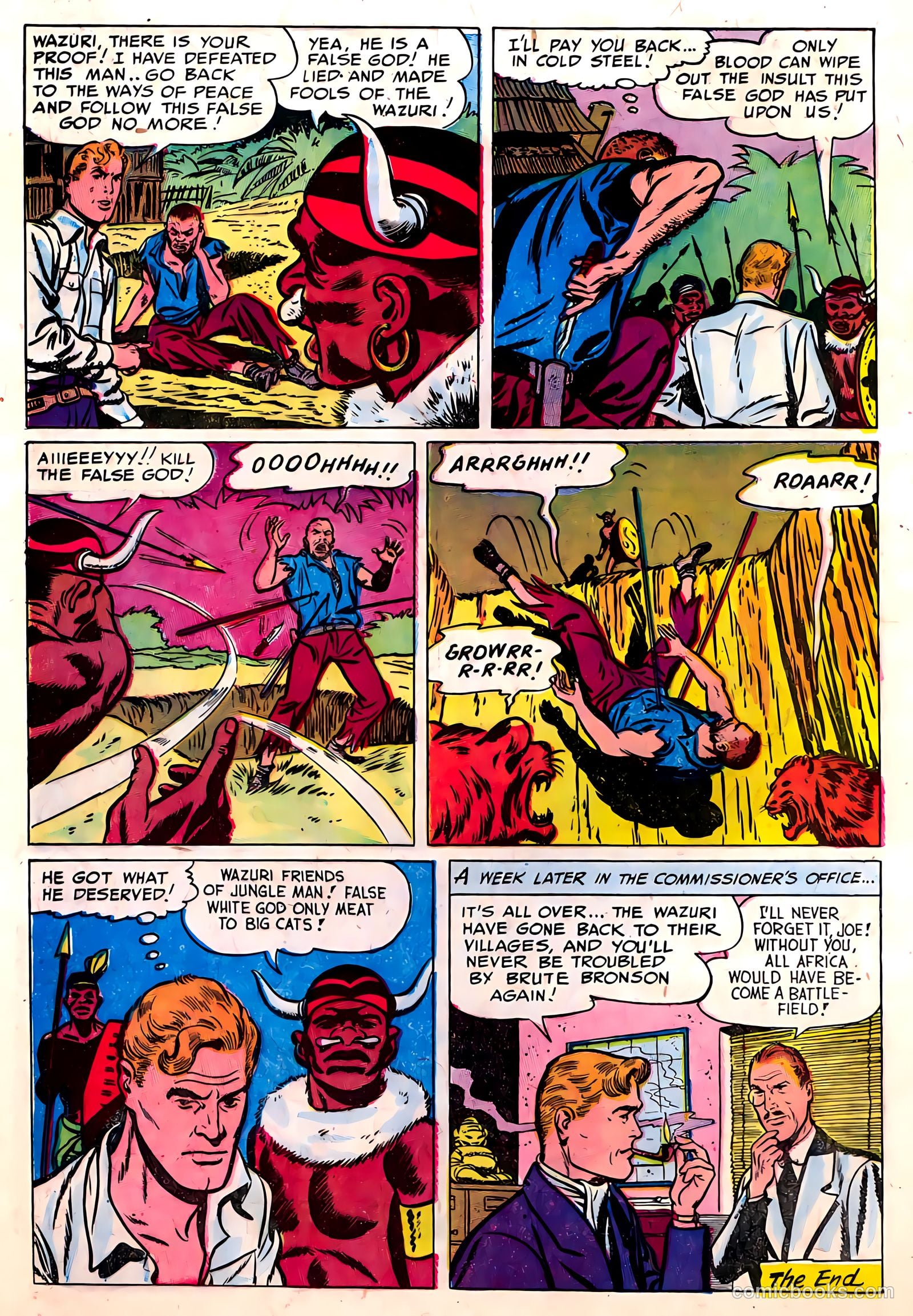 Wild Boy of the Congo #14 (1955) — page 26 of 36
