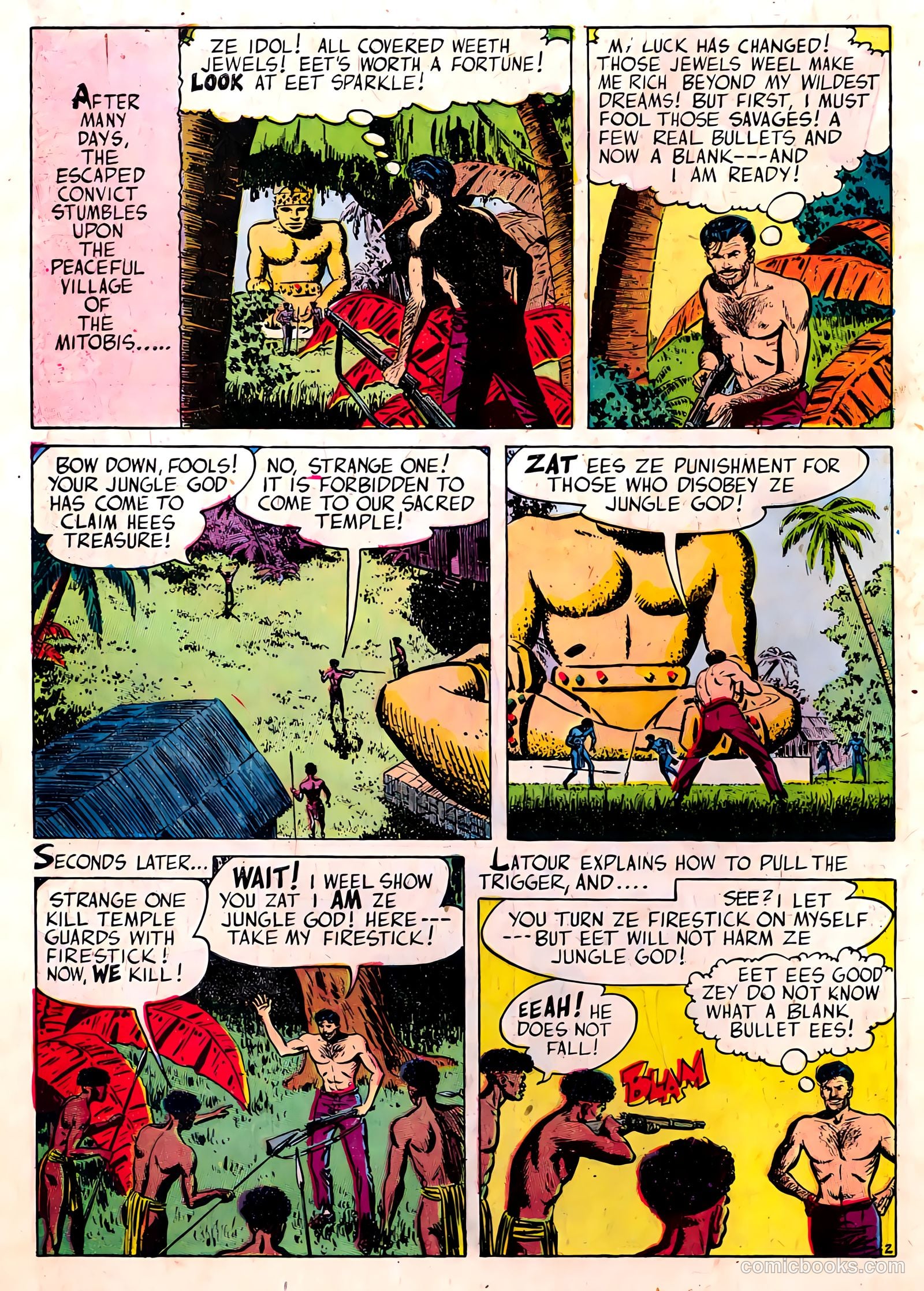 Wild Boy of the Congo #14 (1955) — page 28 of 36
