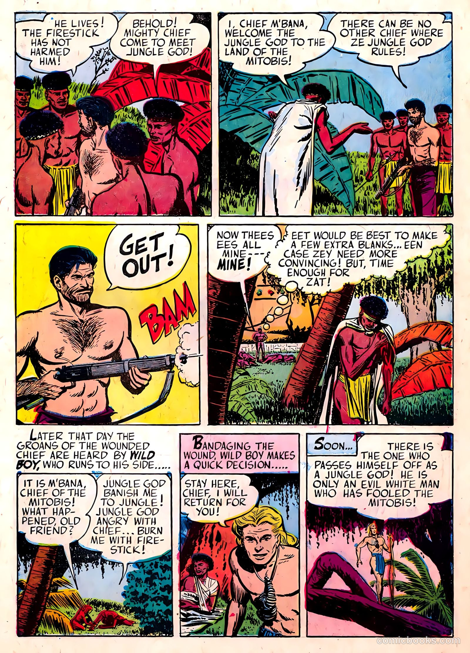 Wild Boy of the Congo #14 (1955) — page 29 of 36