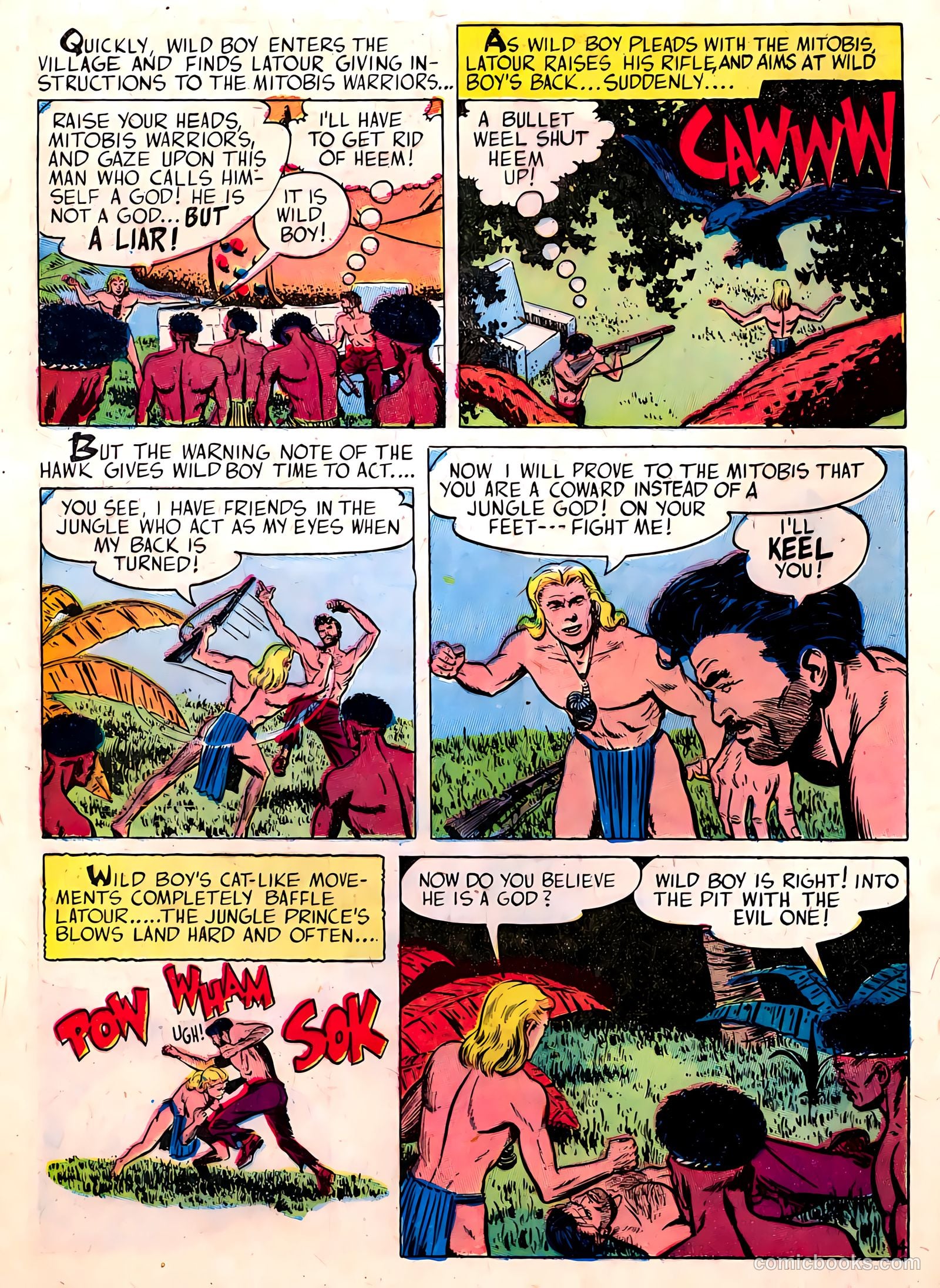 Wild Boy of the Congo #14 (1955) — page 30 of 36