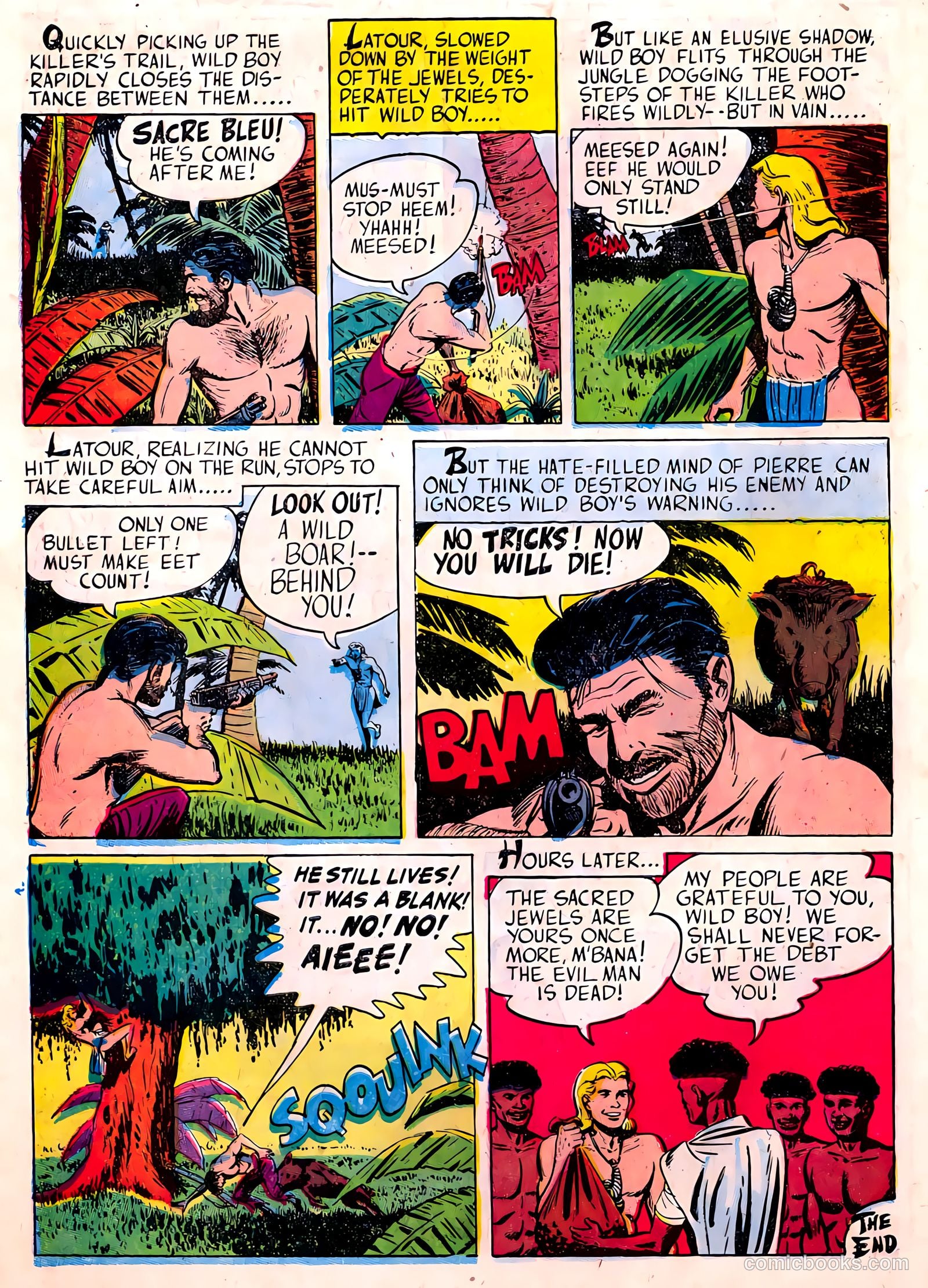 Wild Boy of the Congo #14 (1955) — page 32 of 36
