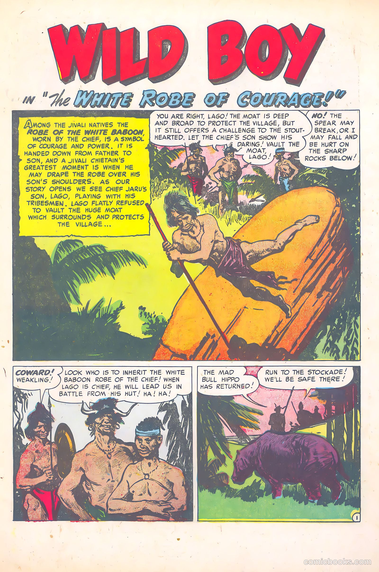 Wild Boy of the Congo #15 (1955) — page 3 of 36