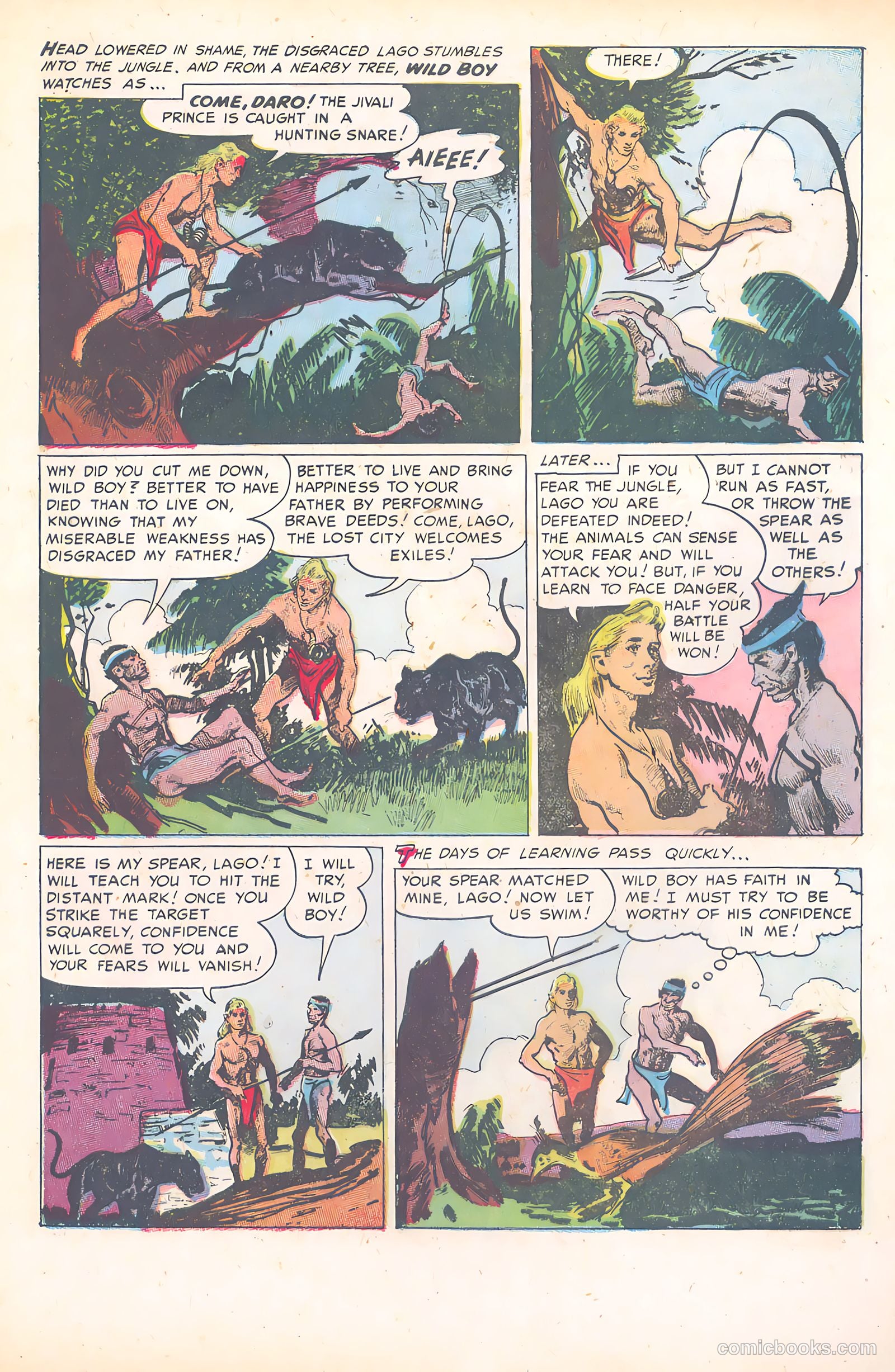 Wild Boy of the Congo #15 (1955) — page 5 of 36